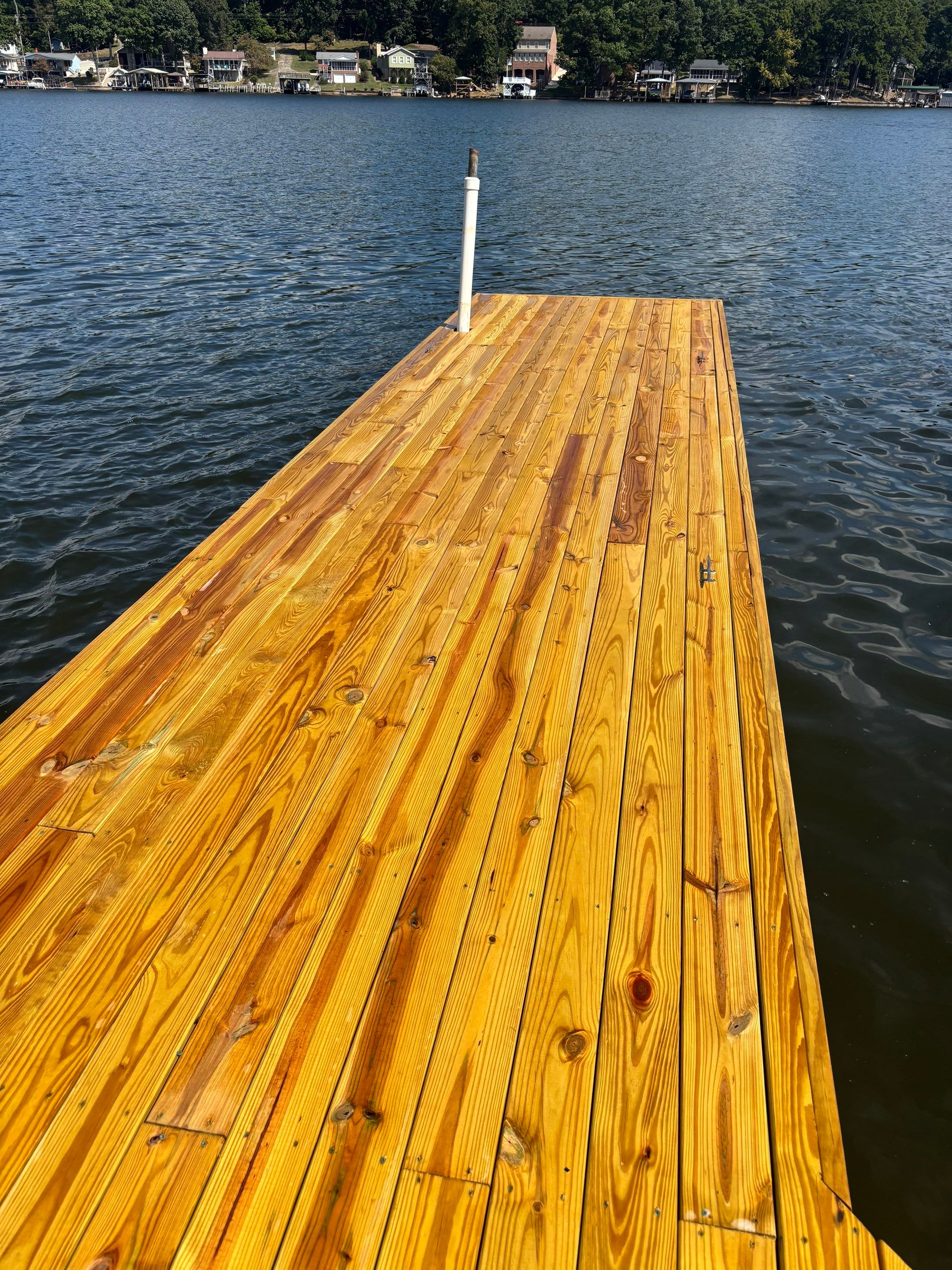 Wood Dock using Wood Sealant by DuraSeal