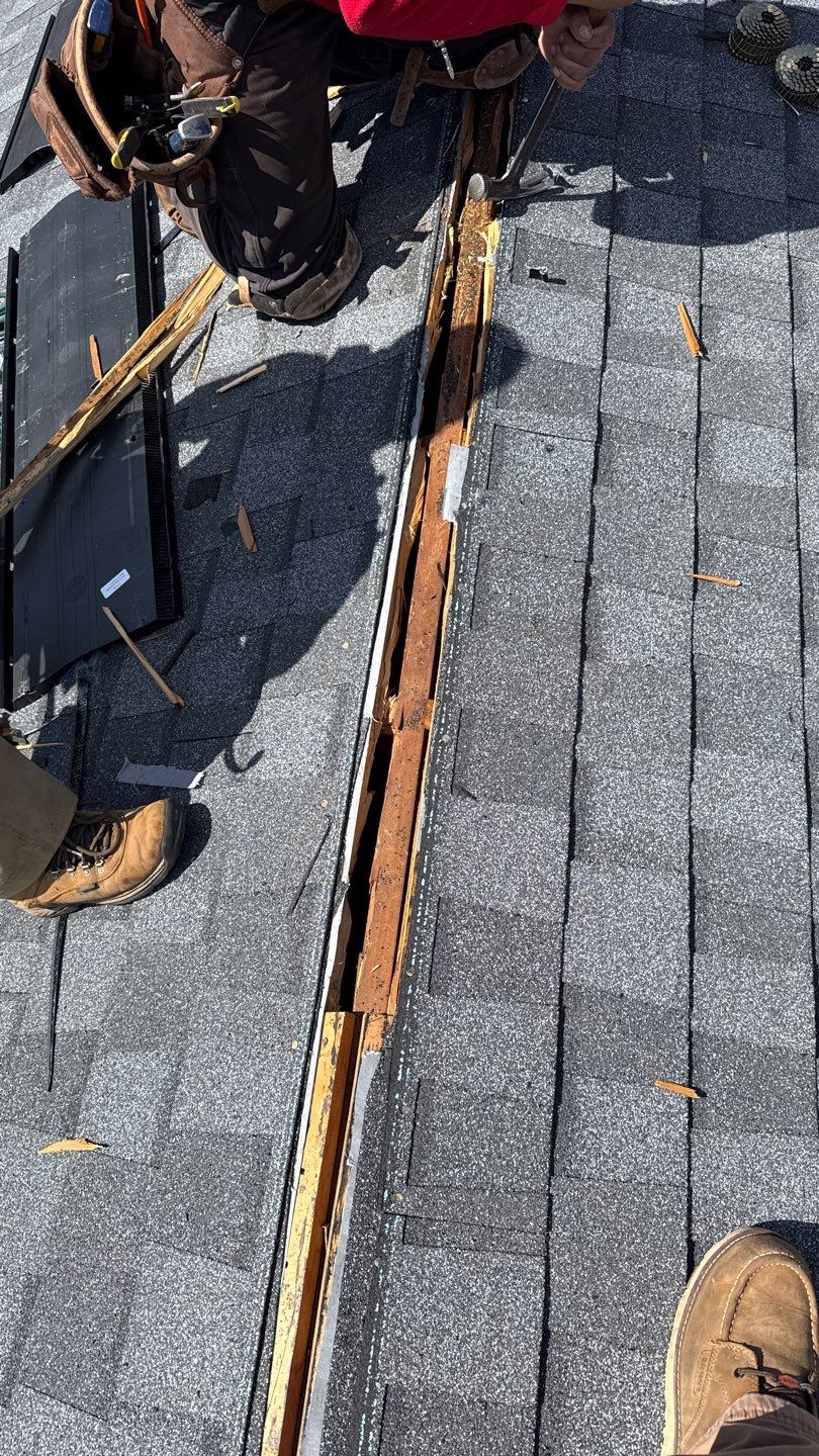 Roof Replacement using CertainTeed Landmark Pewter by 180 Contractors