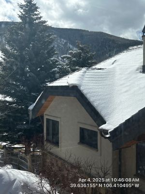 Ceiling repair job in Vail