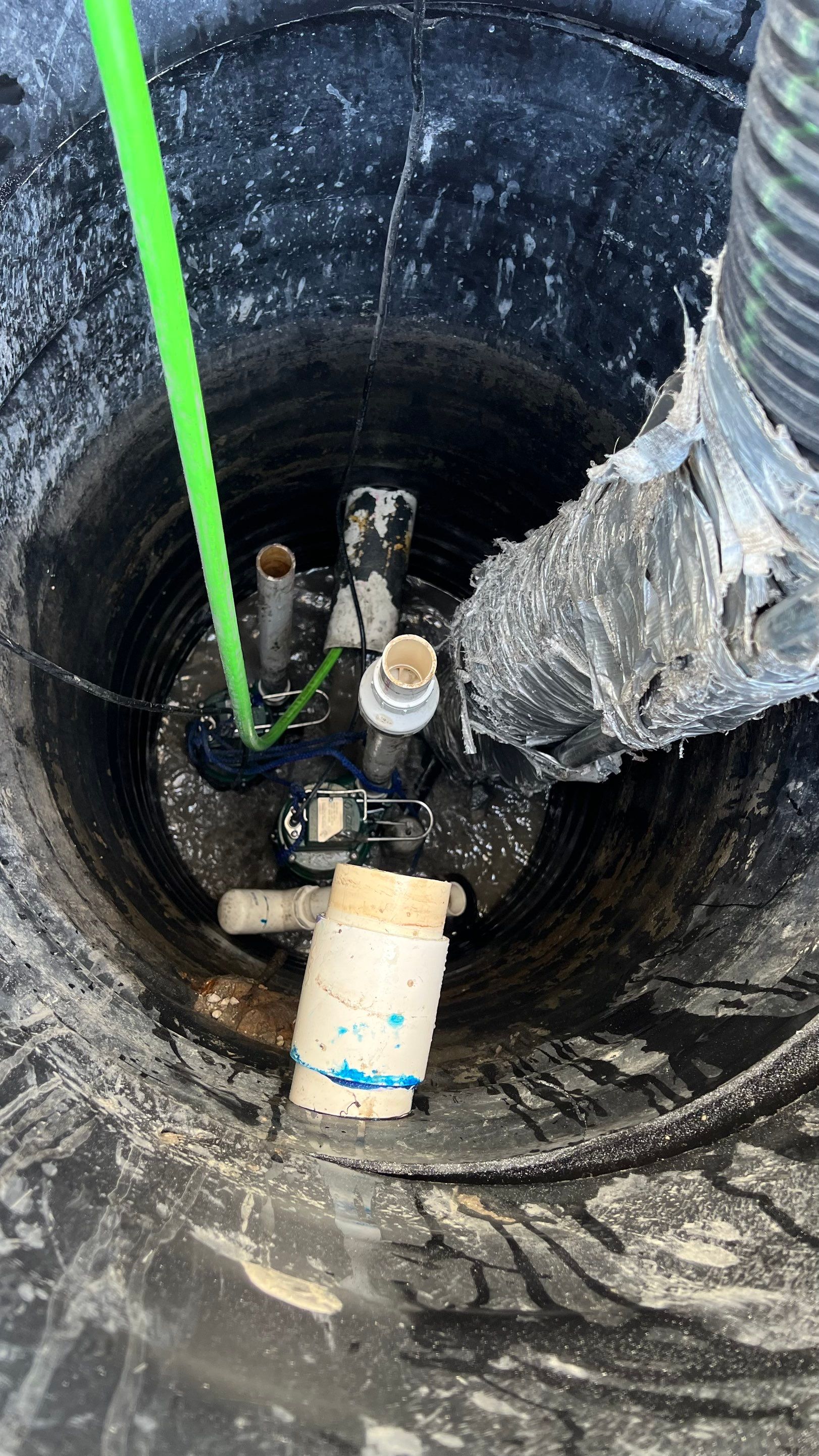 Isles of Capri Condo Parking Garage Drainage System Cleaning by APS Power & Water