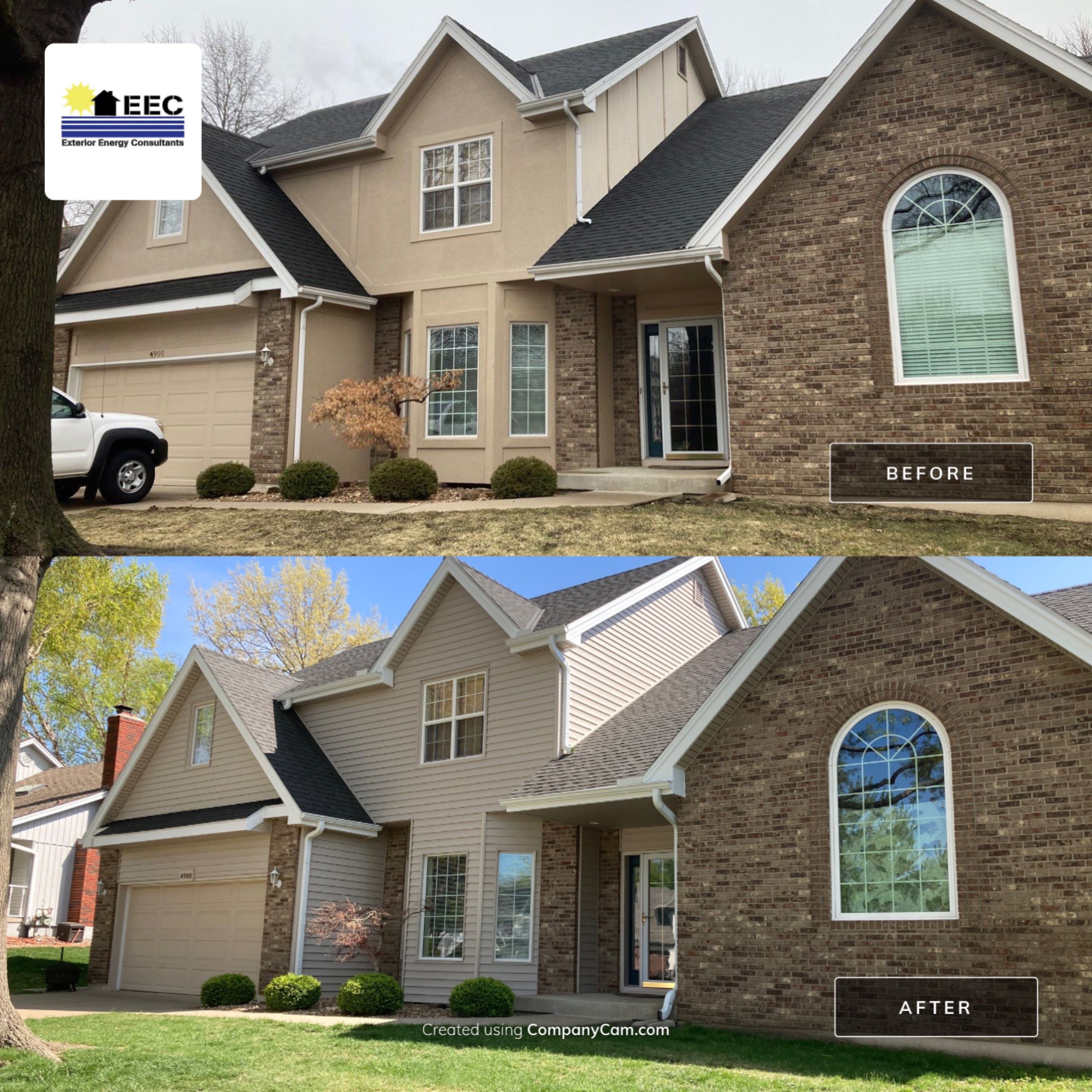 Siding Installation using Market Square by EEC  Windows, Siding & Roofing 