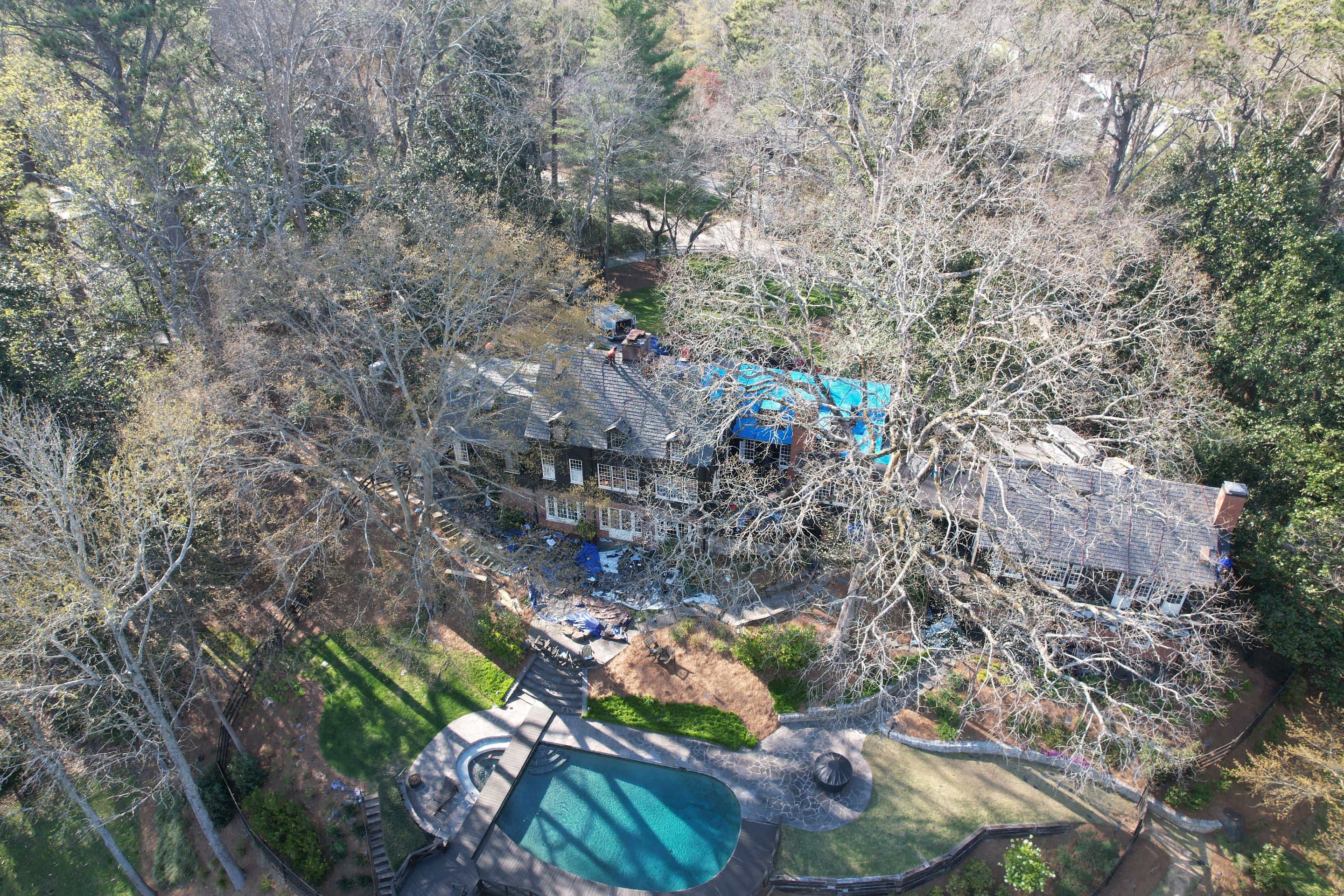Residential Roofing Installation using Da Vinci Slate  by Inspector Roofing and Restoration