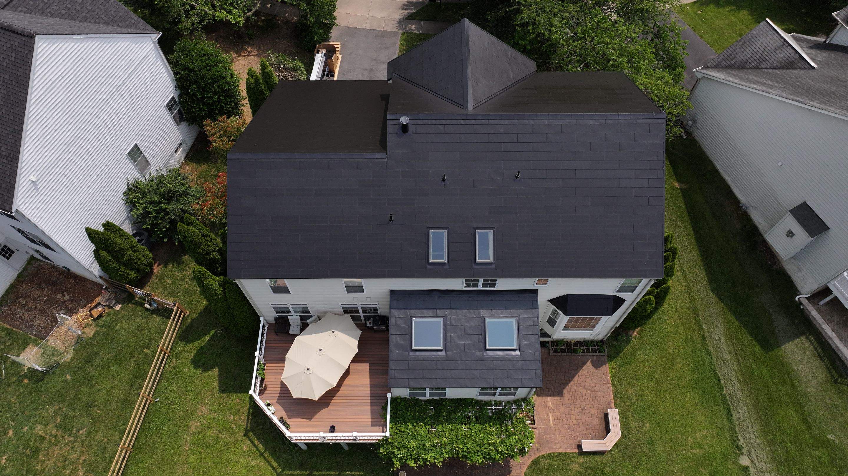 New Tesla Solar Roof in Maryland by American Home Contractors