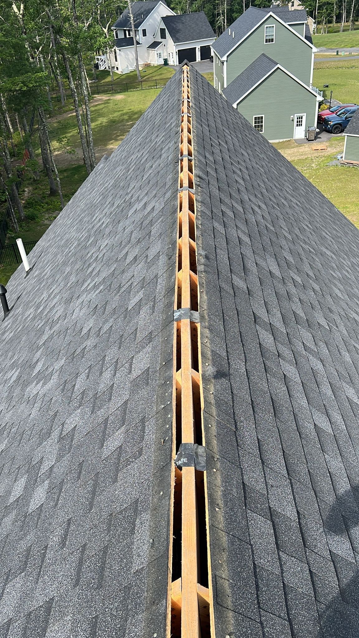 Ridge Vent & Cap Replacement – Brookline, NH by Mighty Dog Roofing of Greater Middlesex County