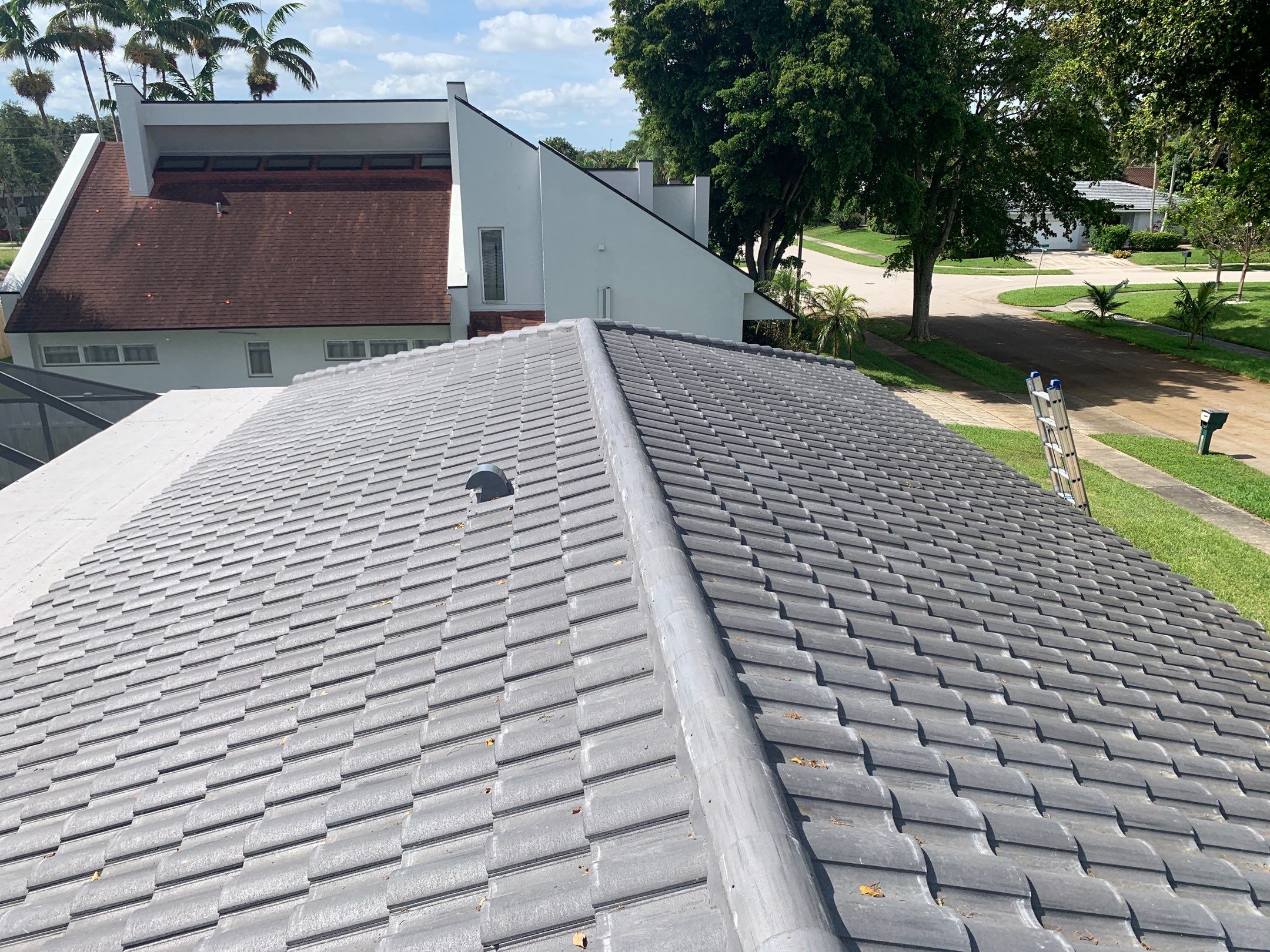 Residential Roofing Installation using Eagle Roofing Tile by BLUES BROTHERS ROOFING