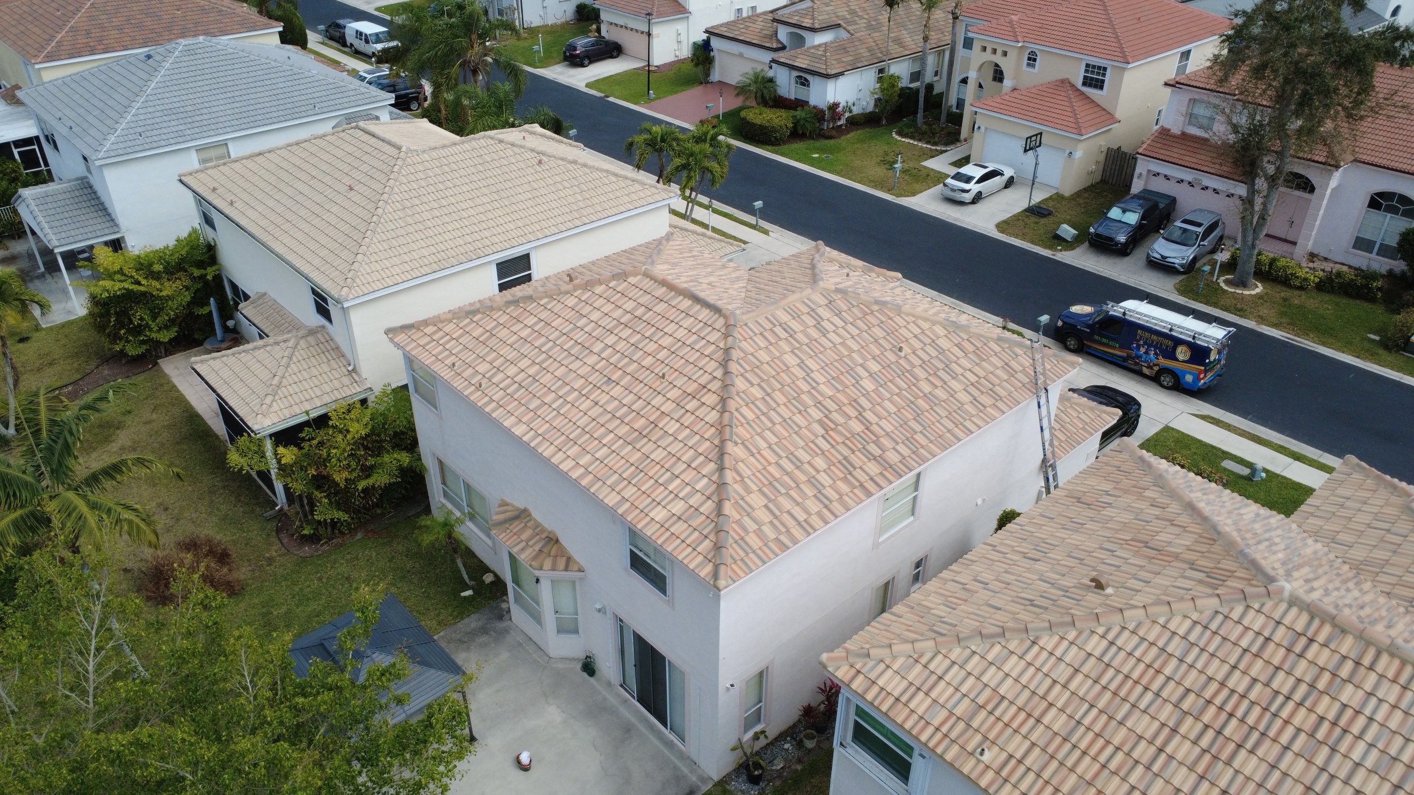 Residential Roofing Installation using WestLake Roofing Tile by BLUES BROTHERS ROOFING