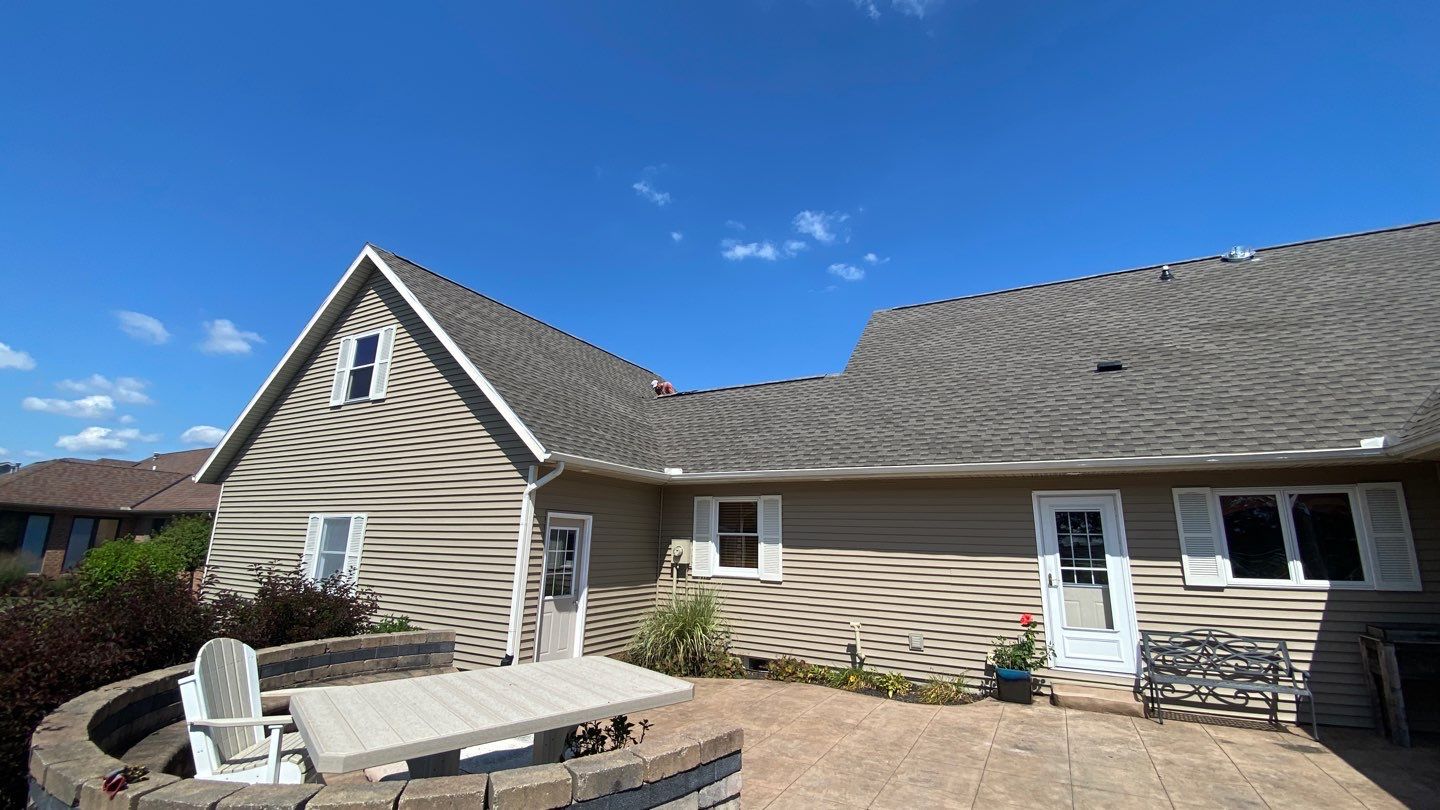 Residential Roofing Installation using GAF Timberline HDZ Weathered Wood by Nitro Roofing and Construction