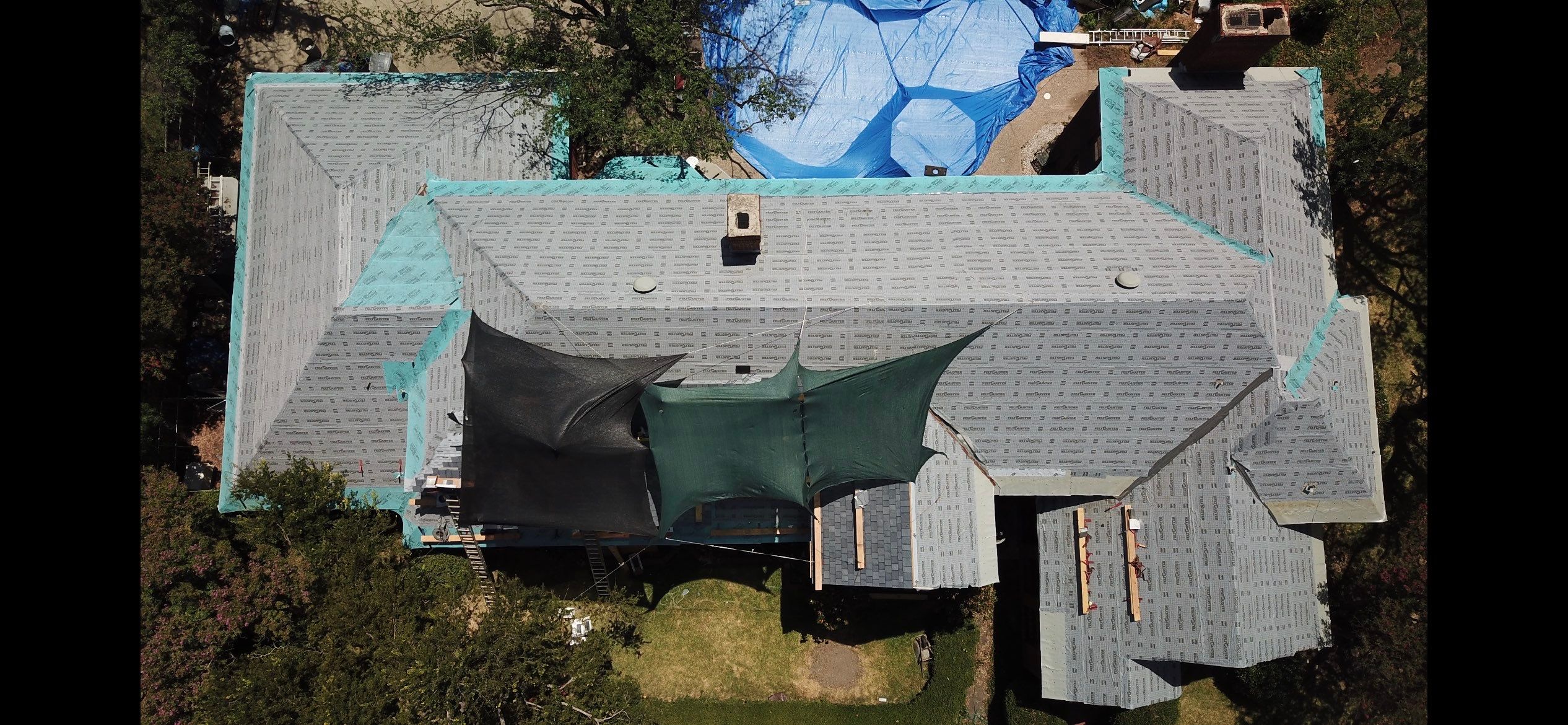 Residential Roofing Installation using Dal-TIle Perennial Slate by Roof Experts
