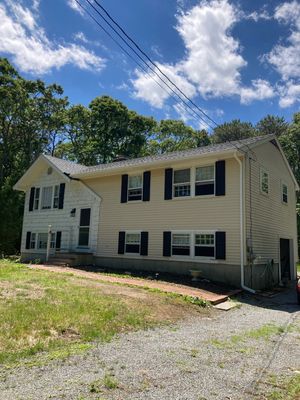 East Falmouth Installation of Leaf Relief Gutter System