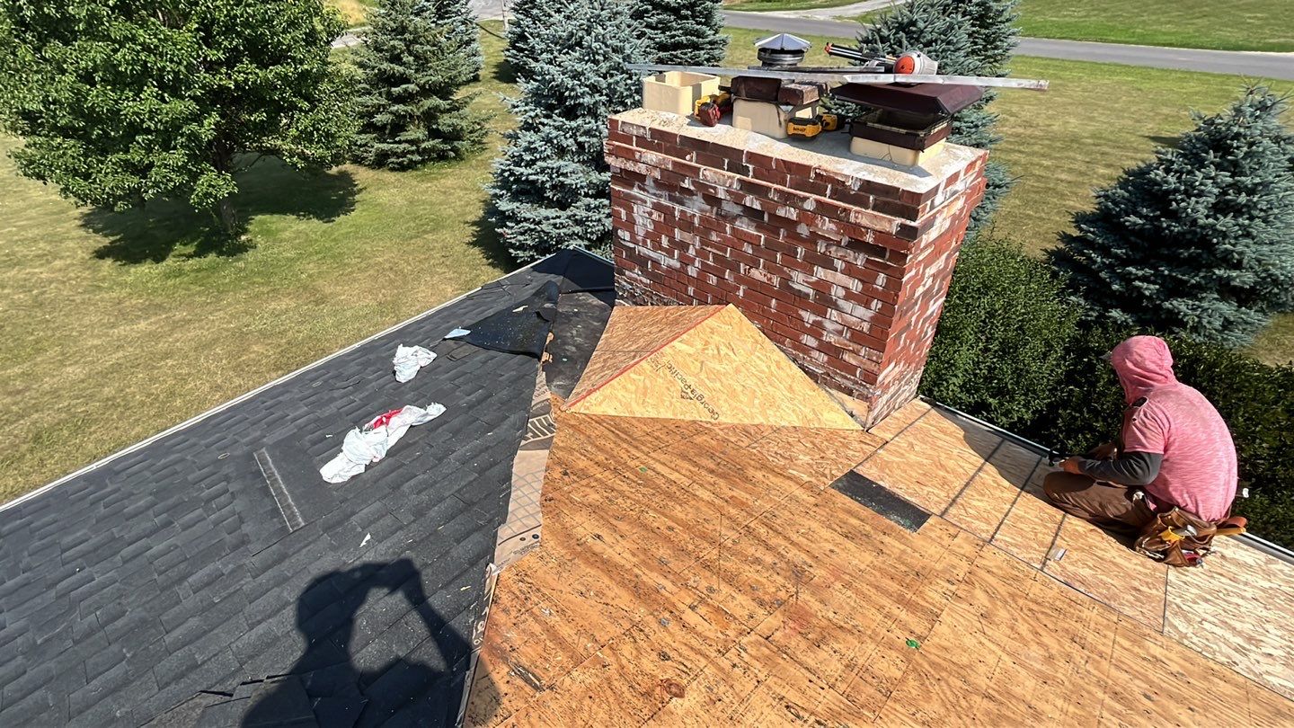Residential Roofing Installation using GAF Timberline HDZ Charcoal by Nitro Roofing and Construction