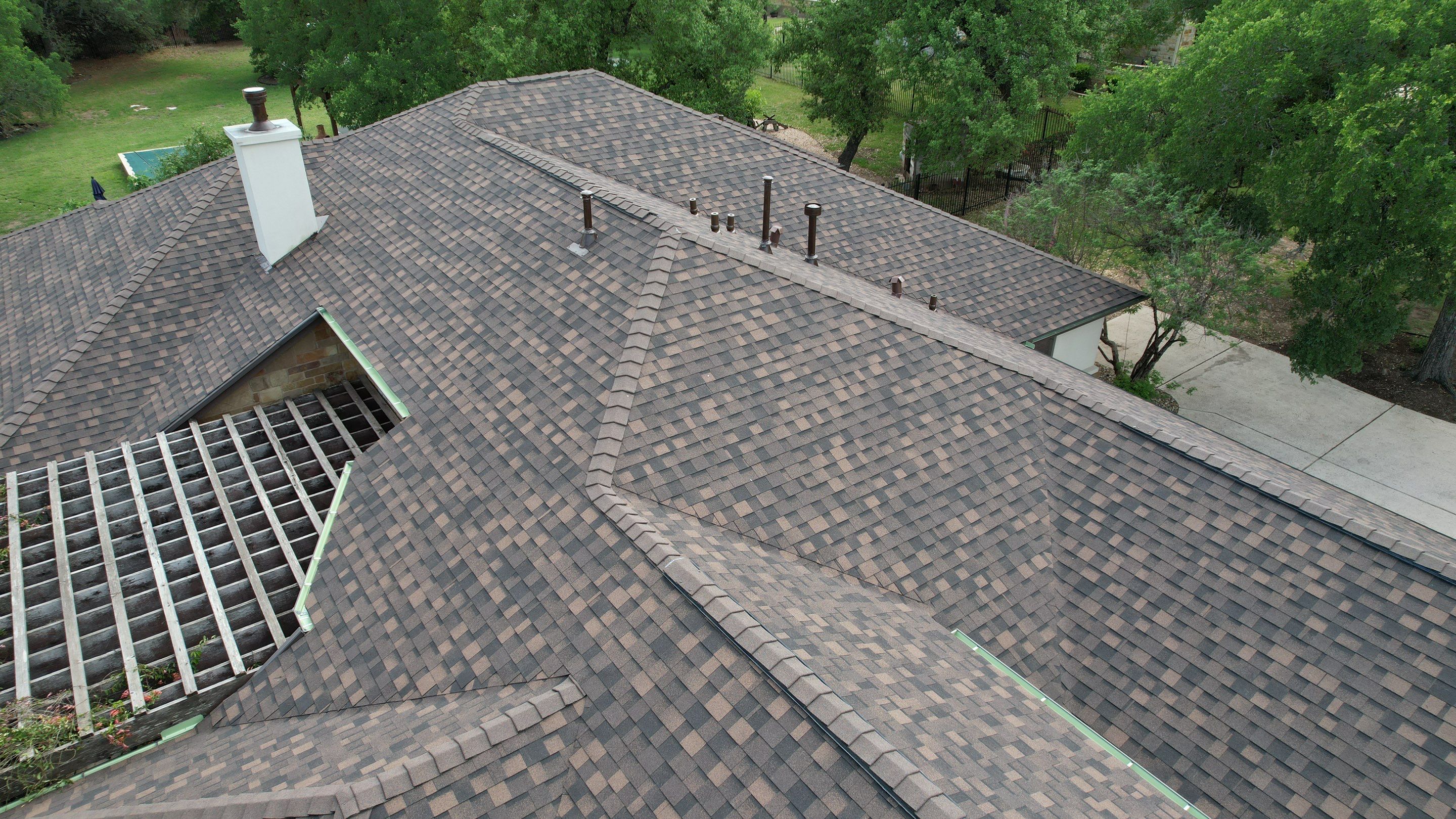 Residential Roofing Installation using IKO Nordic Class 4 - Shadow Brown by Sky High Roofing
