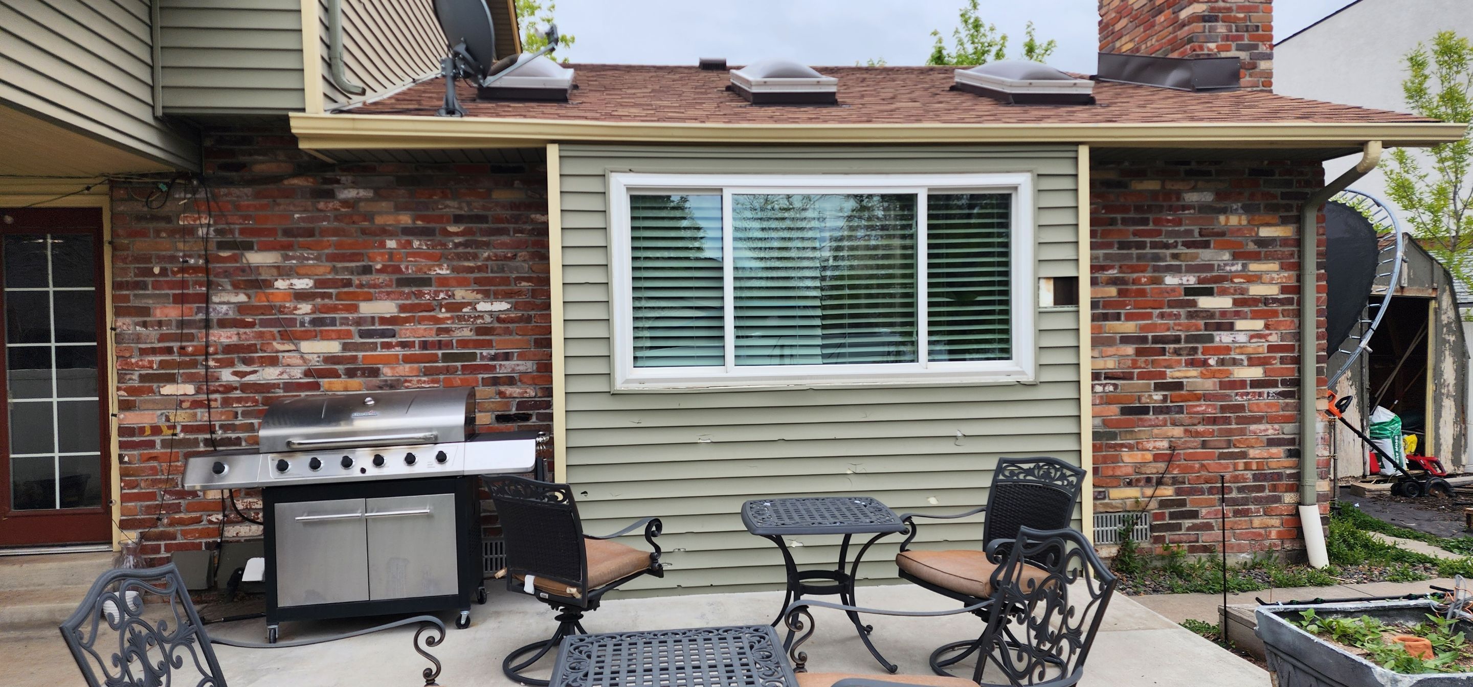 Hail Damage repair  by 1st choice windows and siding