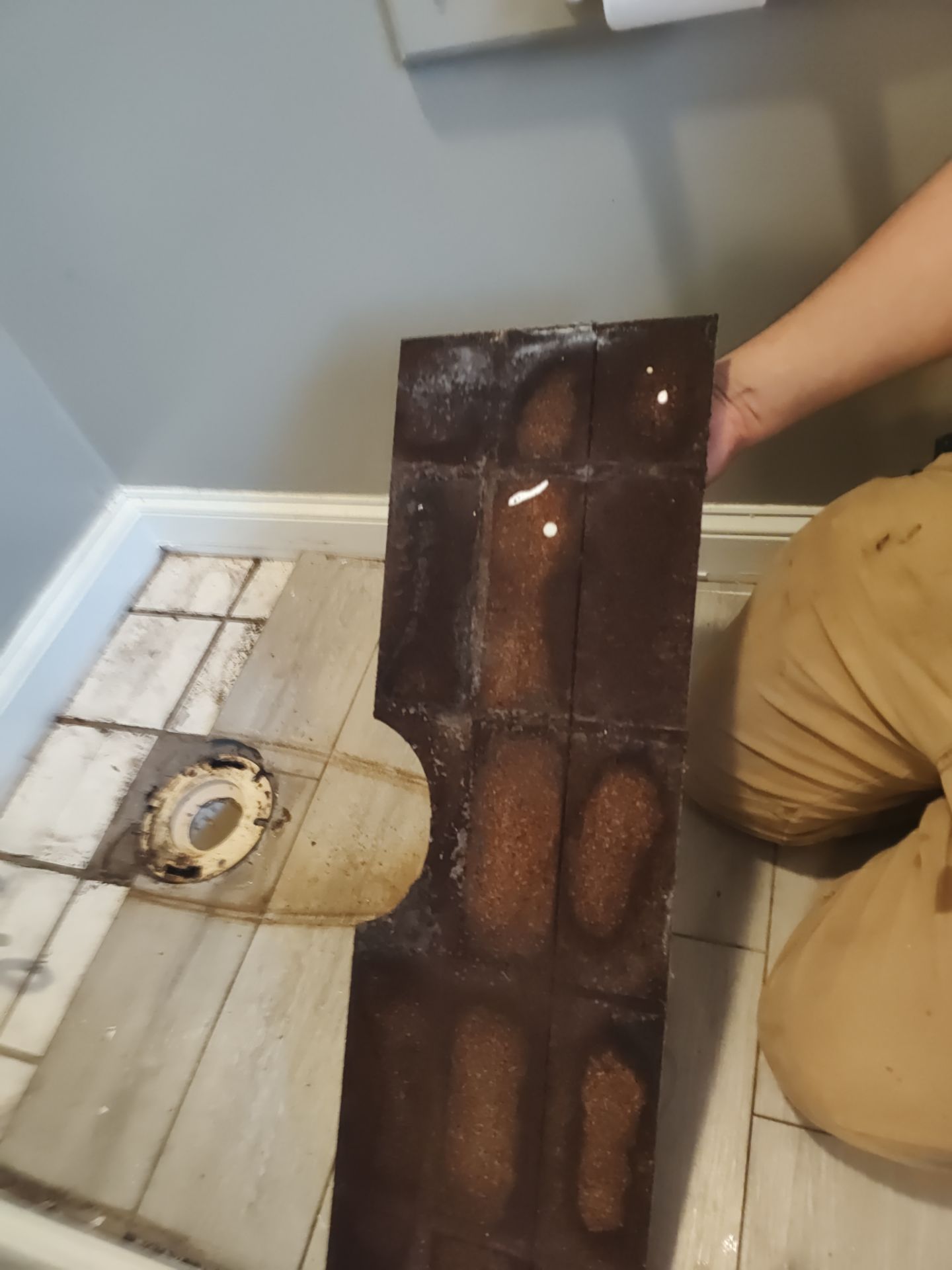 Bathroom repair and remodel by Cornerstone Home Builders, LLC