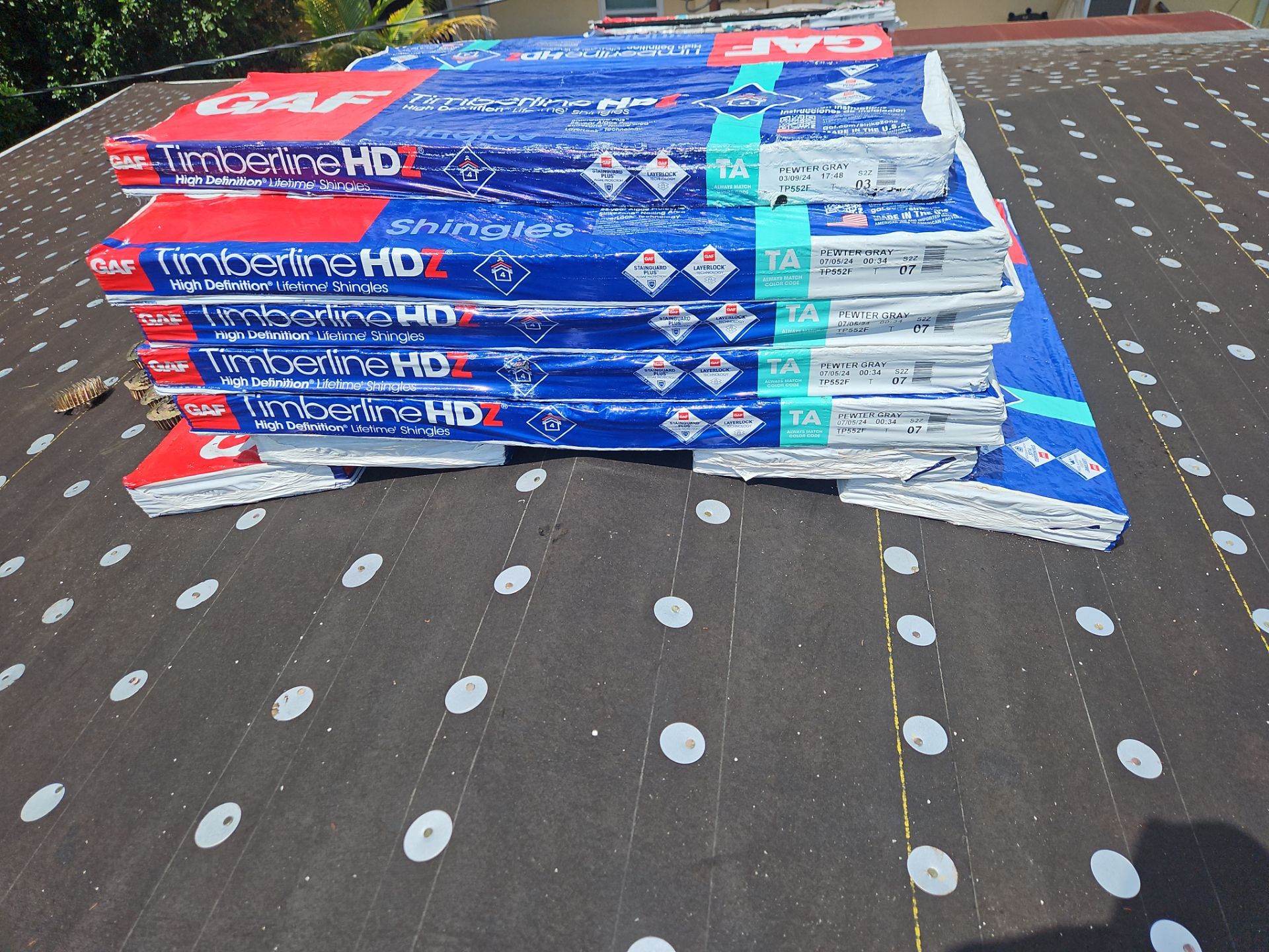 Residential Roofing Installation using GAF by BLUES BROTHERS ROOFING