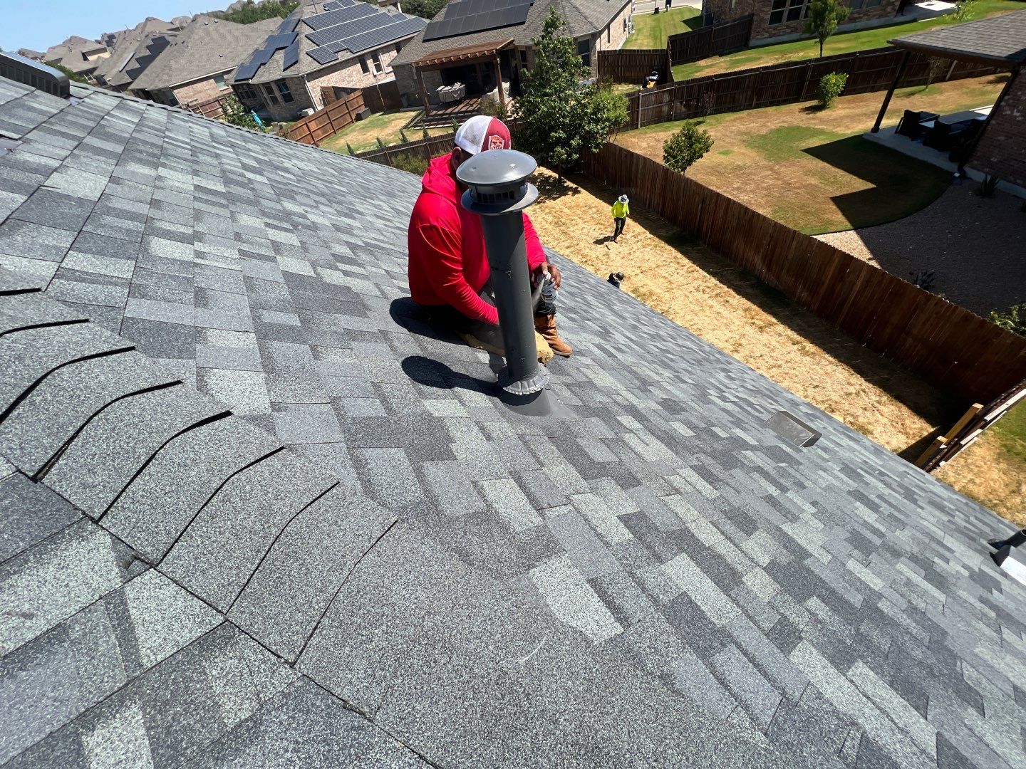 Full Roofing Replacement and Fence Restoration Project in Leander by Caliber Restoration LLC