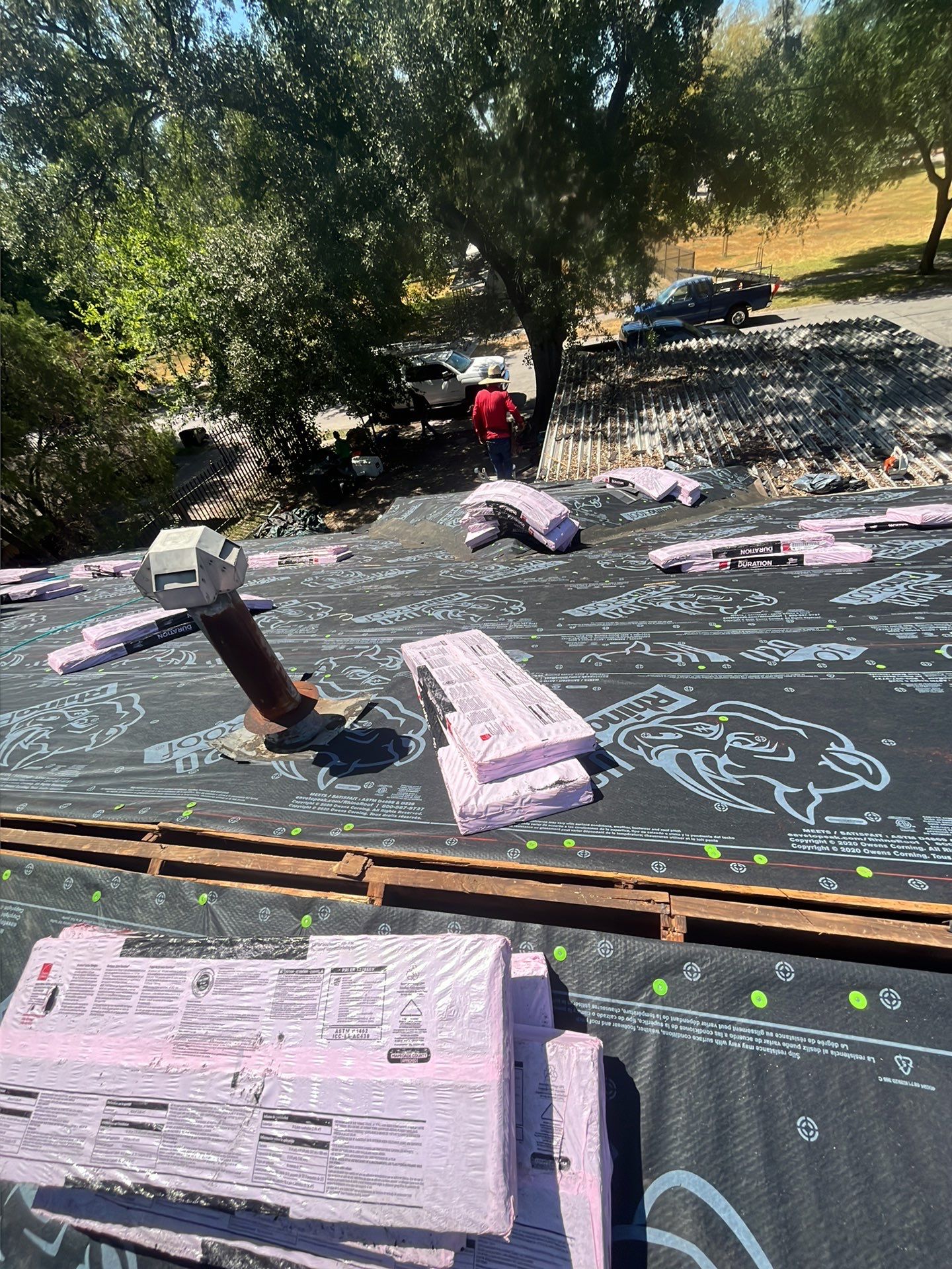 Residential Roofing Installation using Owen's Corning by Roof Concepts Construction