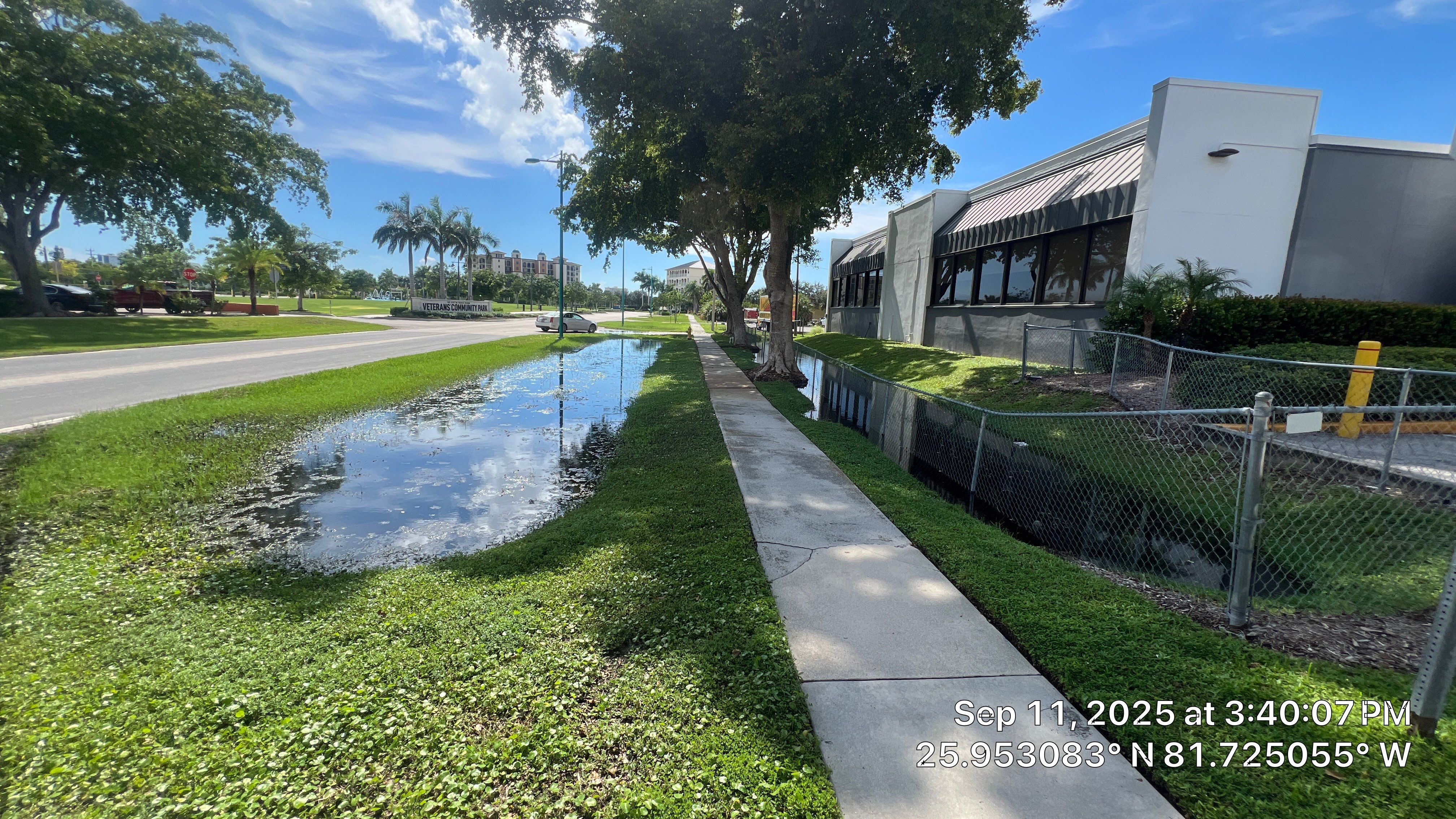 Culvert Cleaning at Bank of America on Marco by APS Power & Water