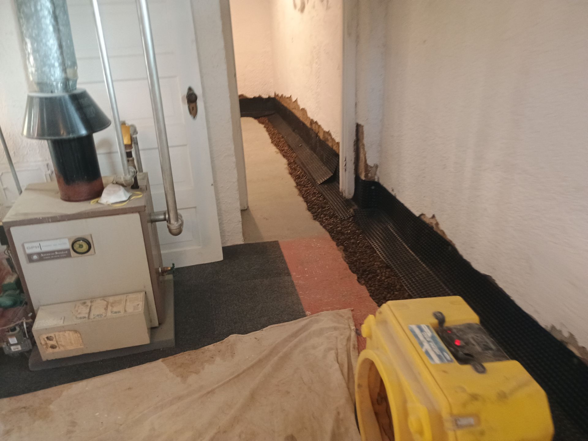 Basement Waterproofing in South MPLS for Andrew by Waterproofing Northeast