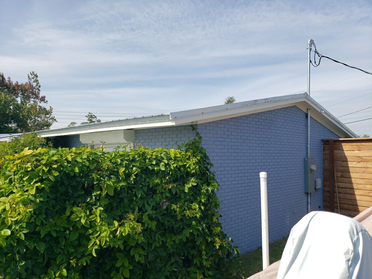 Gutter Installation using K-Style Seamless Gutters and Soffit and Fascia Replacement by Gutter Professors