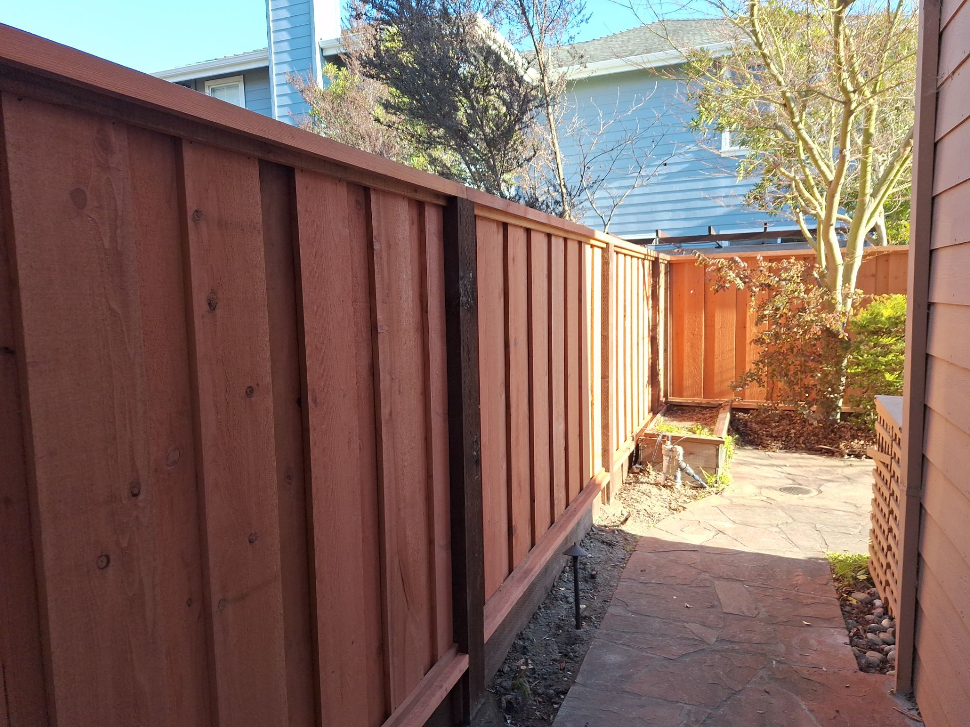 Board on Board Fence by Fremont Fence Inc