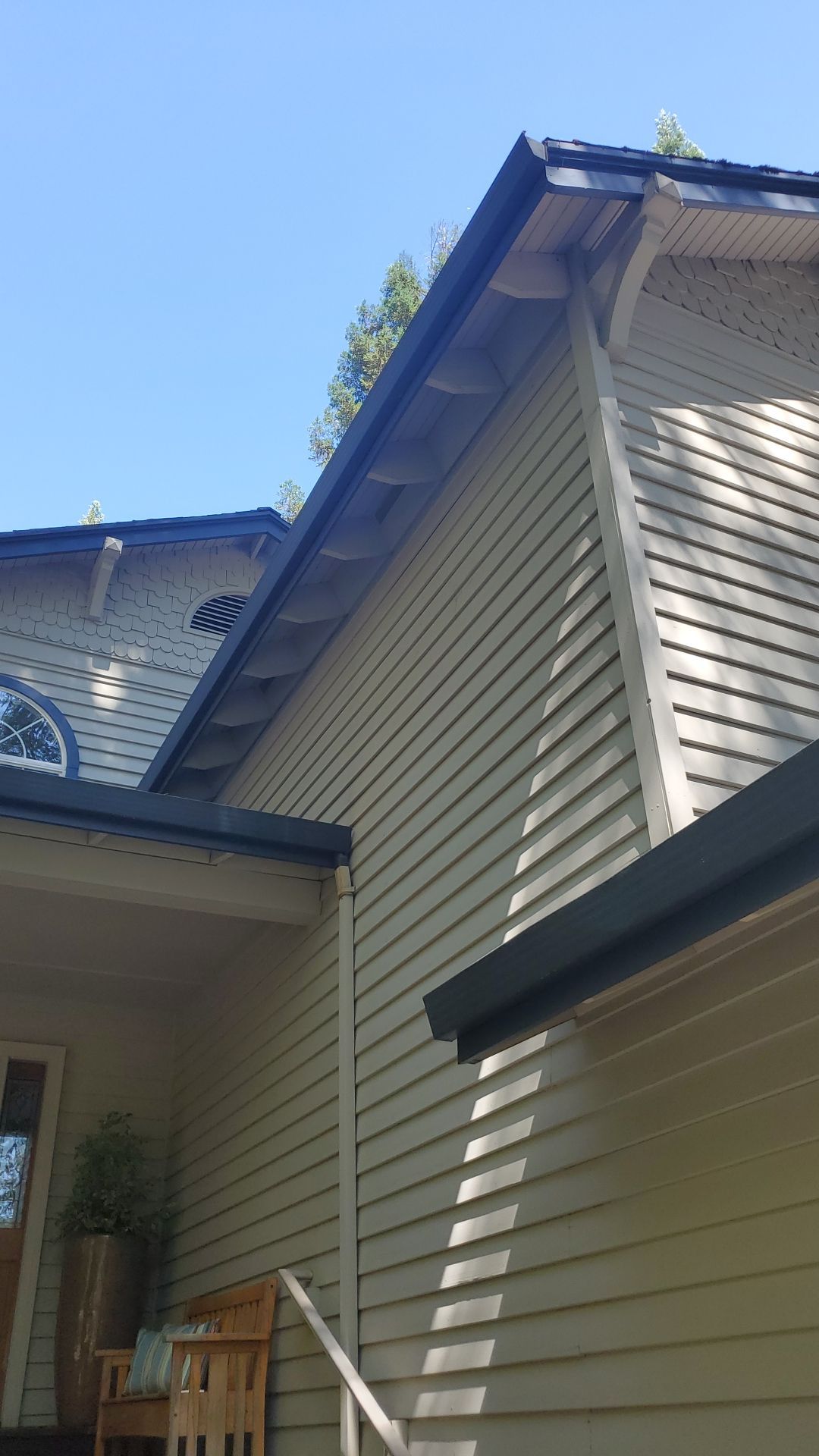 Gutter Installation using Englert LeafGuard Gutters by Byers Enterprises 