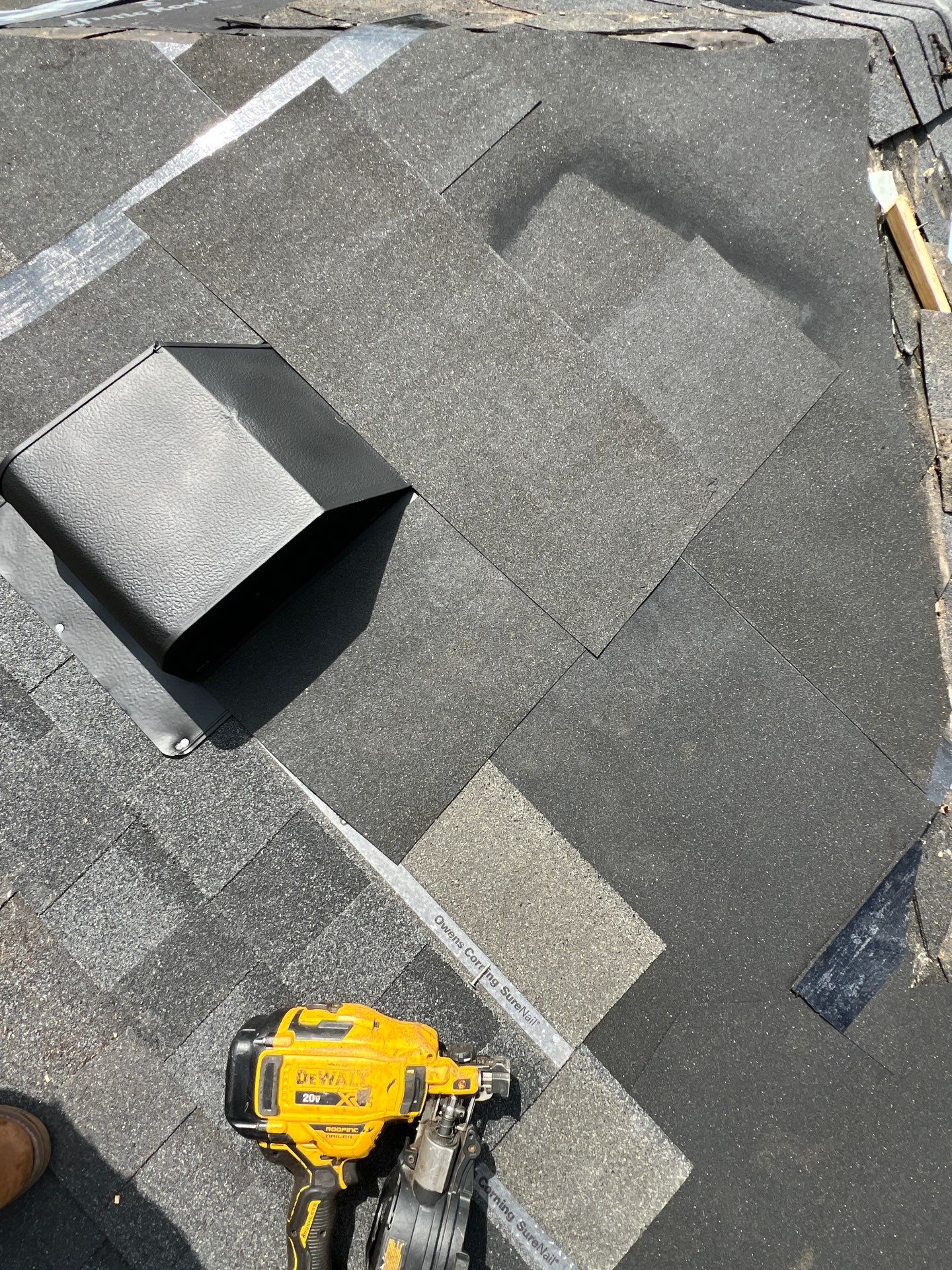 Residential Roofing Repair using Owen's Corning Duration (Lifetime) Shingles by Roof Repair Services LLC