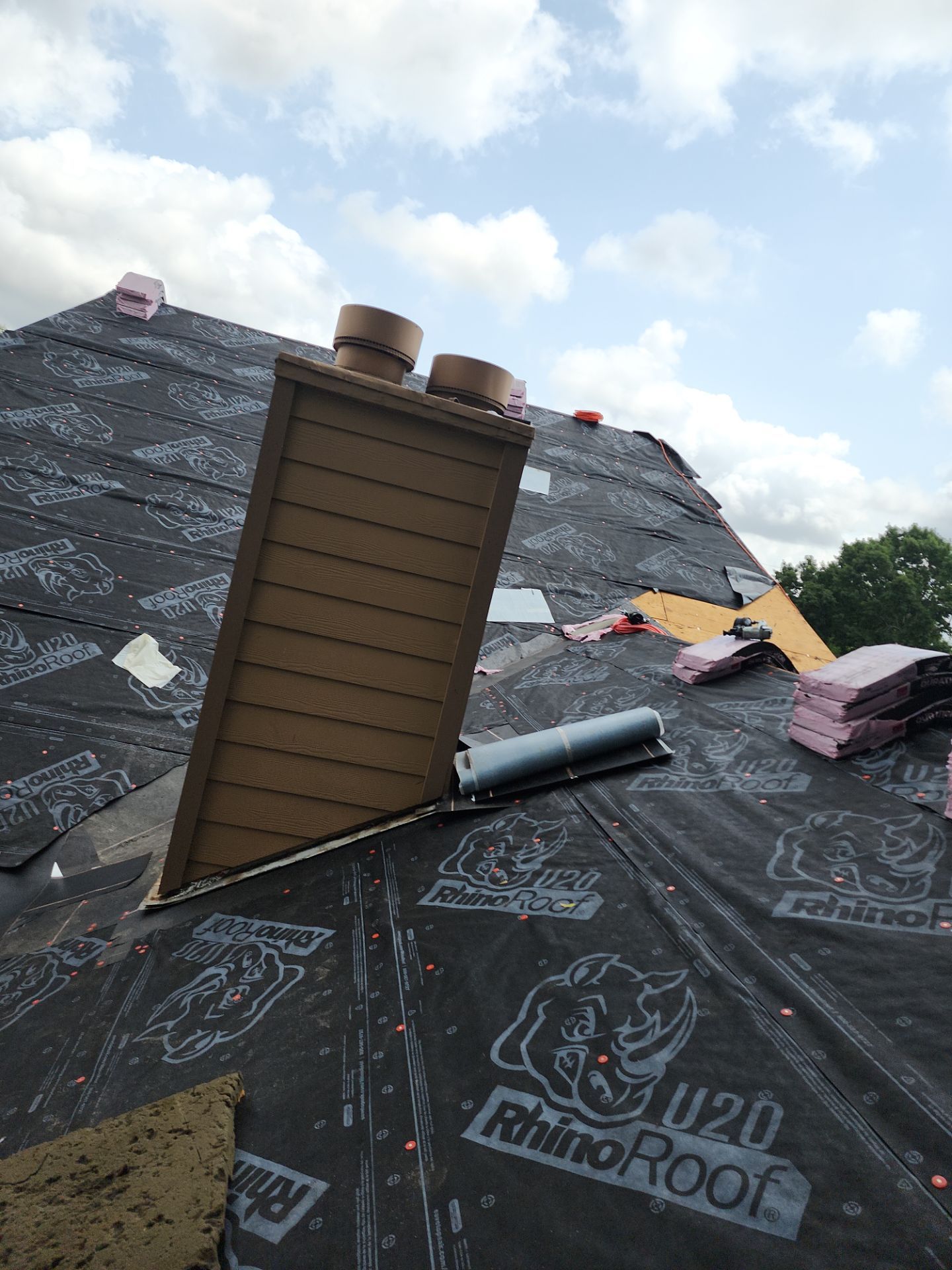 Residential Roofing Repair using Owen's Corning Duration (Lifetime) Shingles by Roof Repair Company