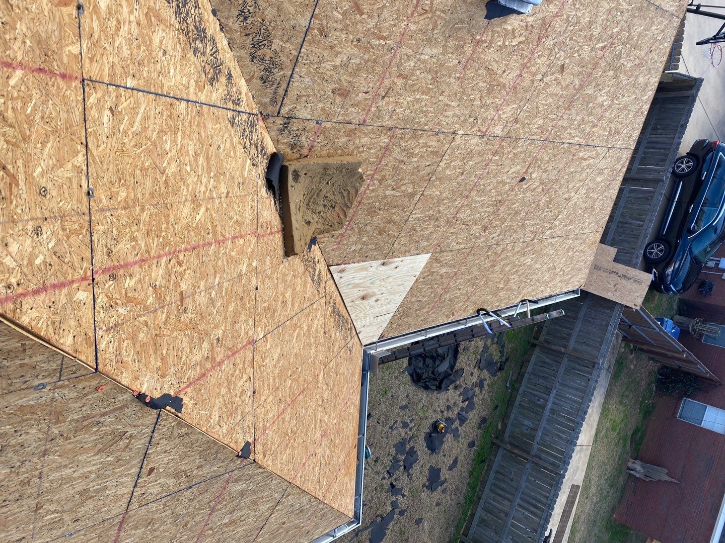 Residential Roofing Installation using Roof Replacement by American Roofing & Construction LLC
