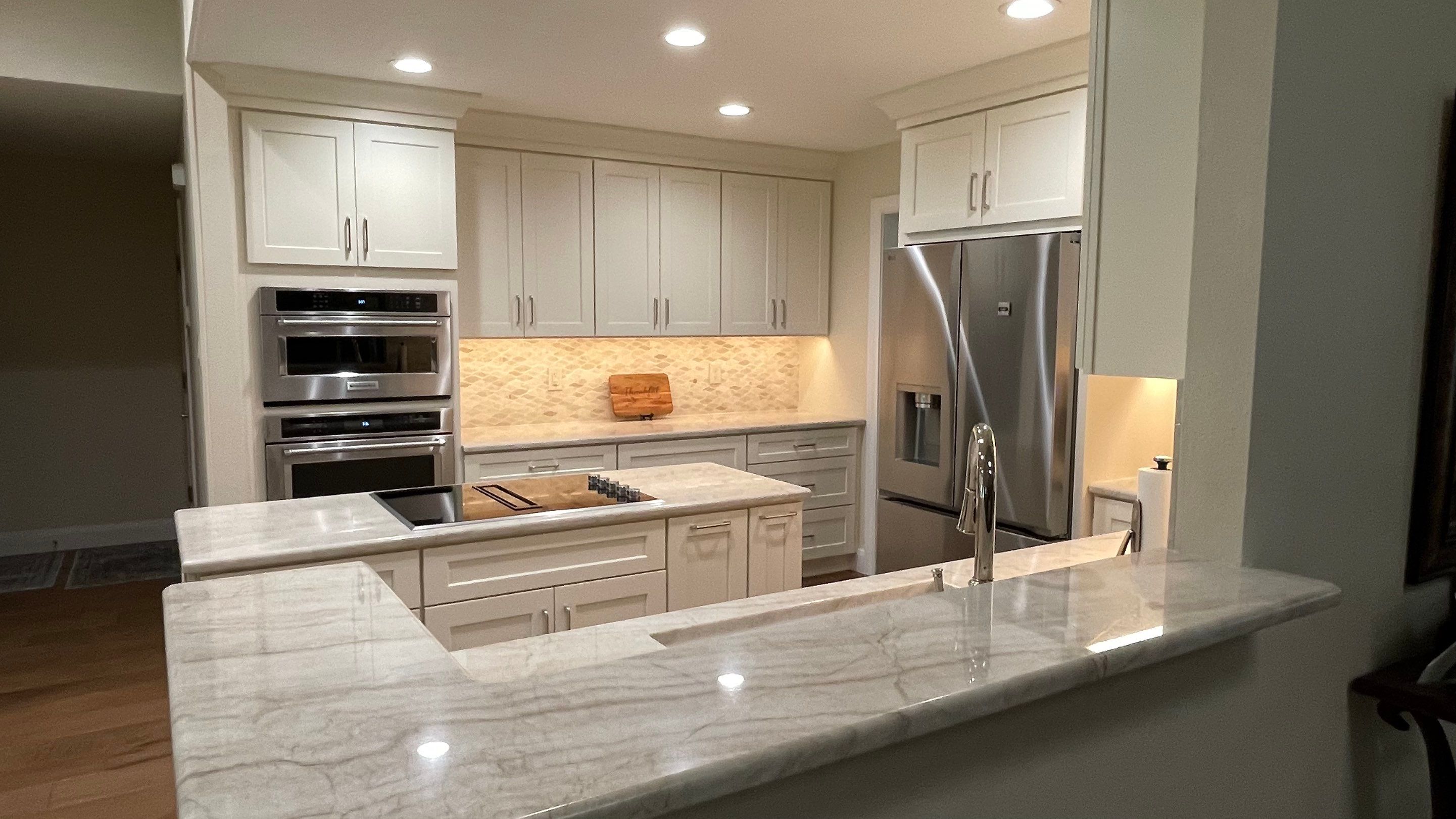 Deerfield Kitchen Refresh Before and After by Legacy Bath and Kitchen 