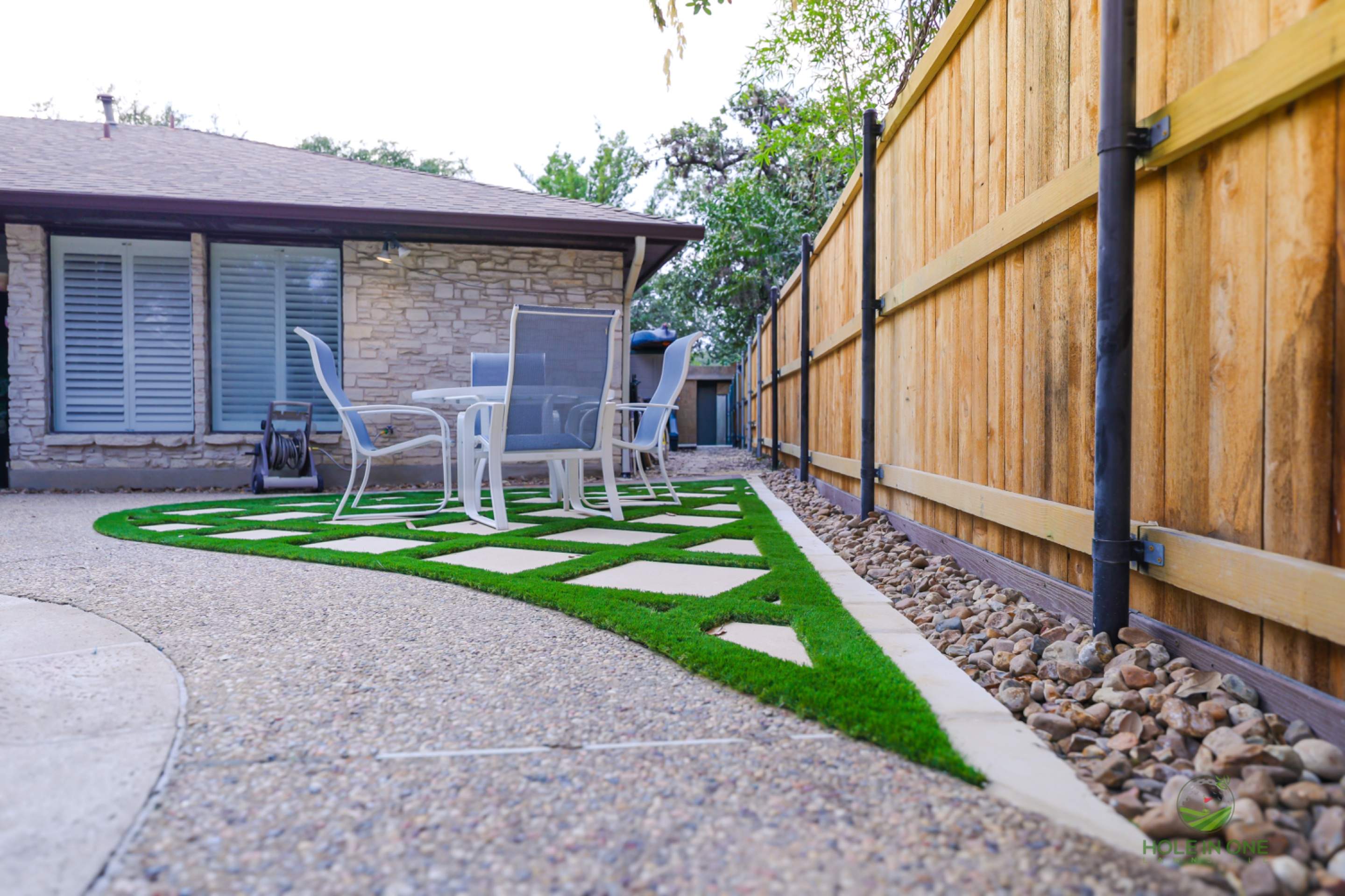 Hunters Creek, San Antonio Tx. by Hole In One Lawns, LLC