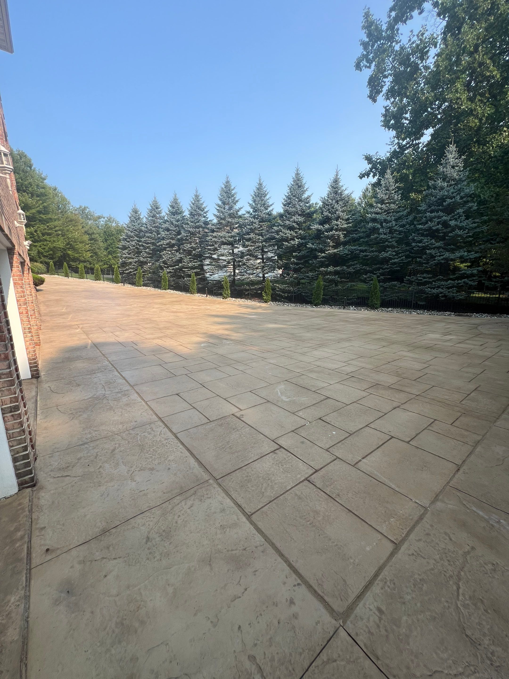 Stunning Driveway Remodel - Mendham, NJ by Architectural Concrete Design