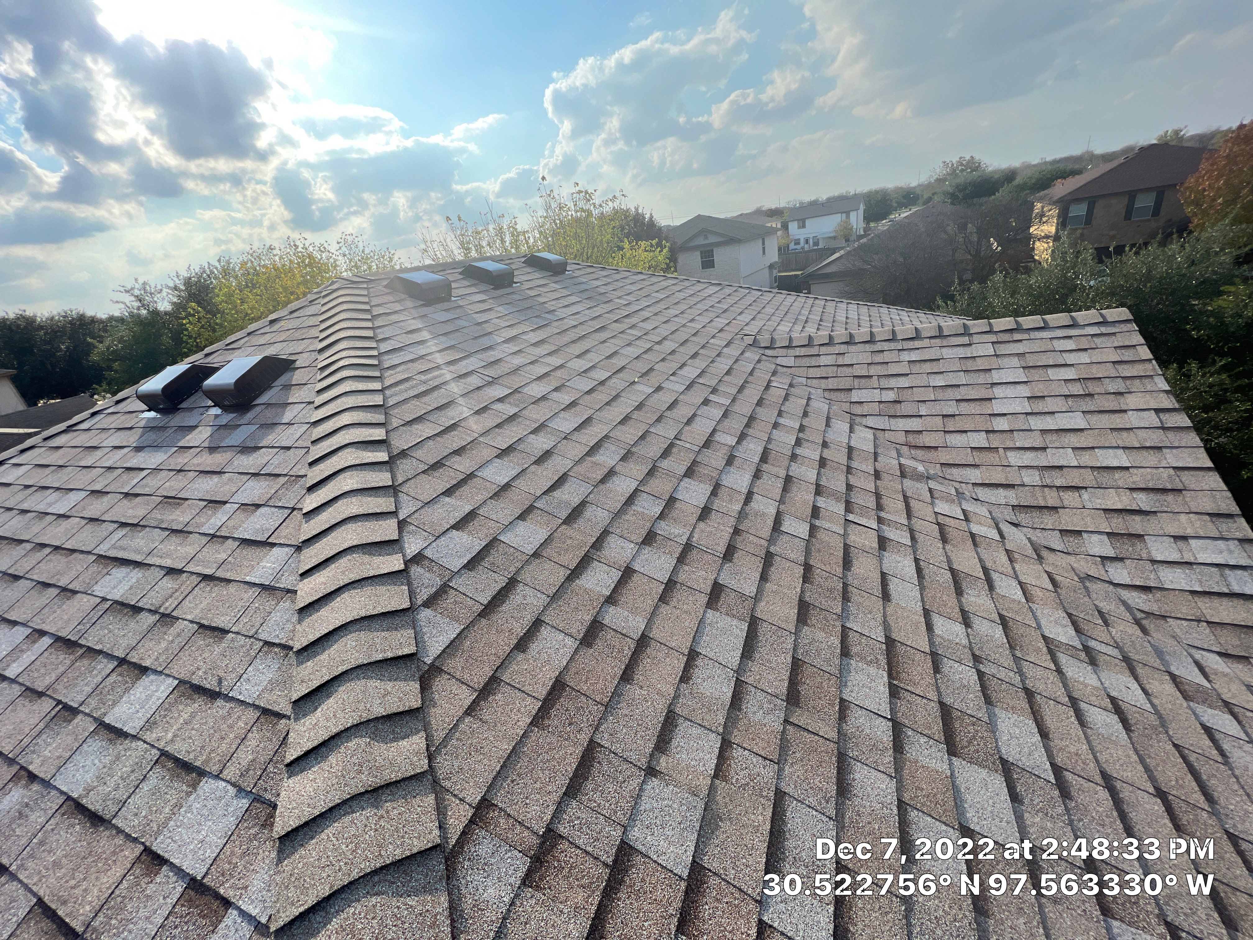 Residential Exterior Restoration and Roof Update in Hutto by Caliber Restoration LLC