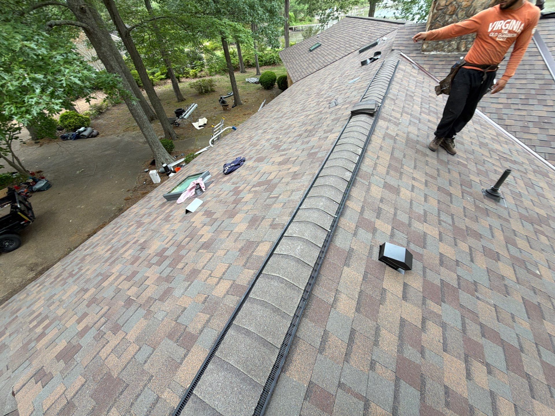 Waterfront Roof, Fascia, and Soffit Replacement in Gloucester Point by Cade Construction