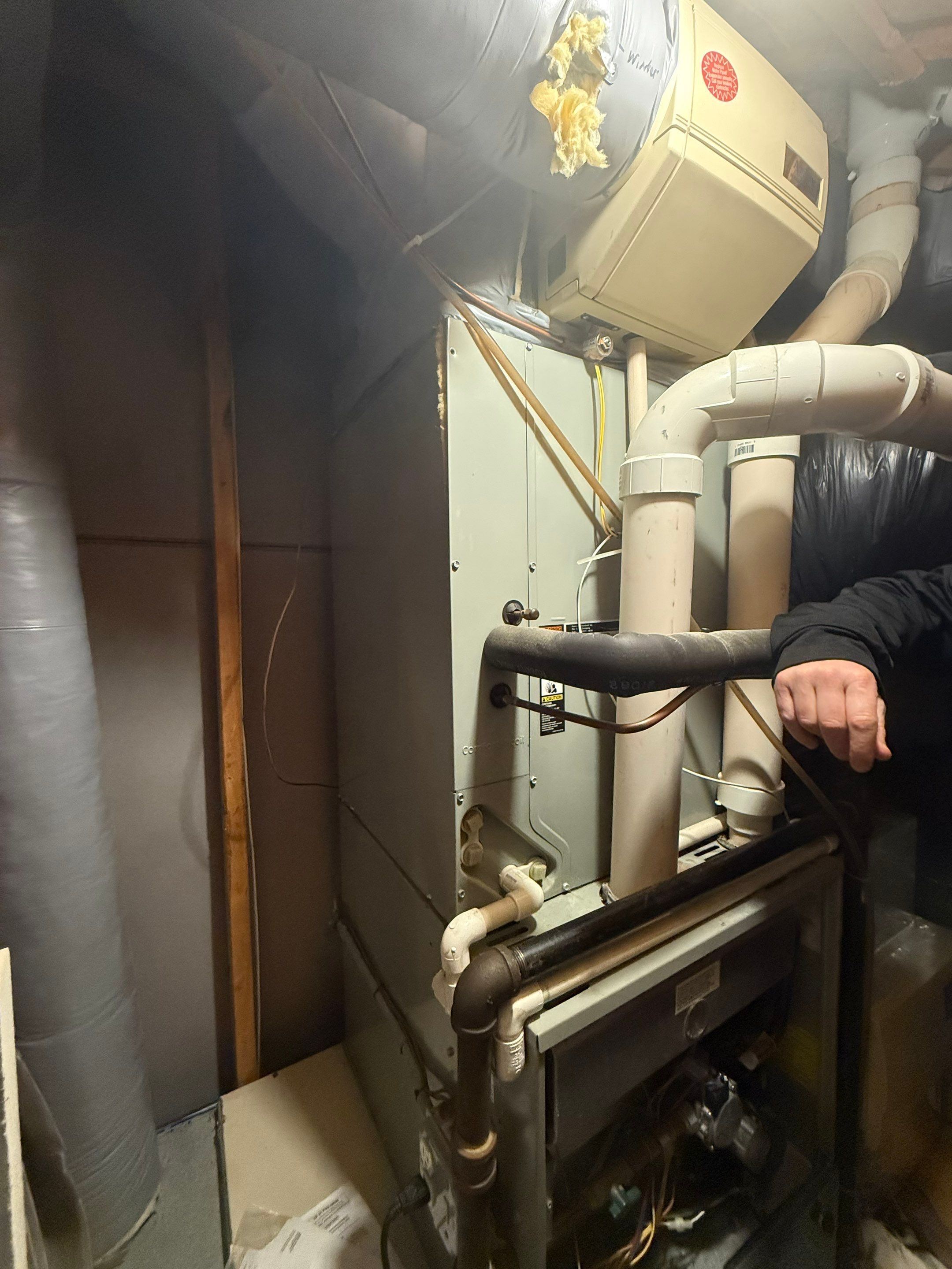 No-Heat Repair & Propane Furnace Installation — Marblehead, MA.  by FAGONE MECHANICAL
