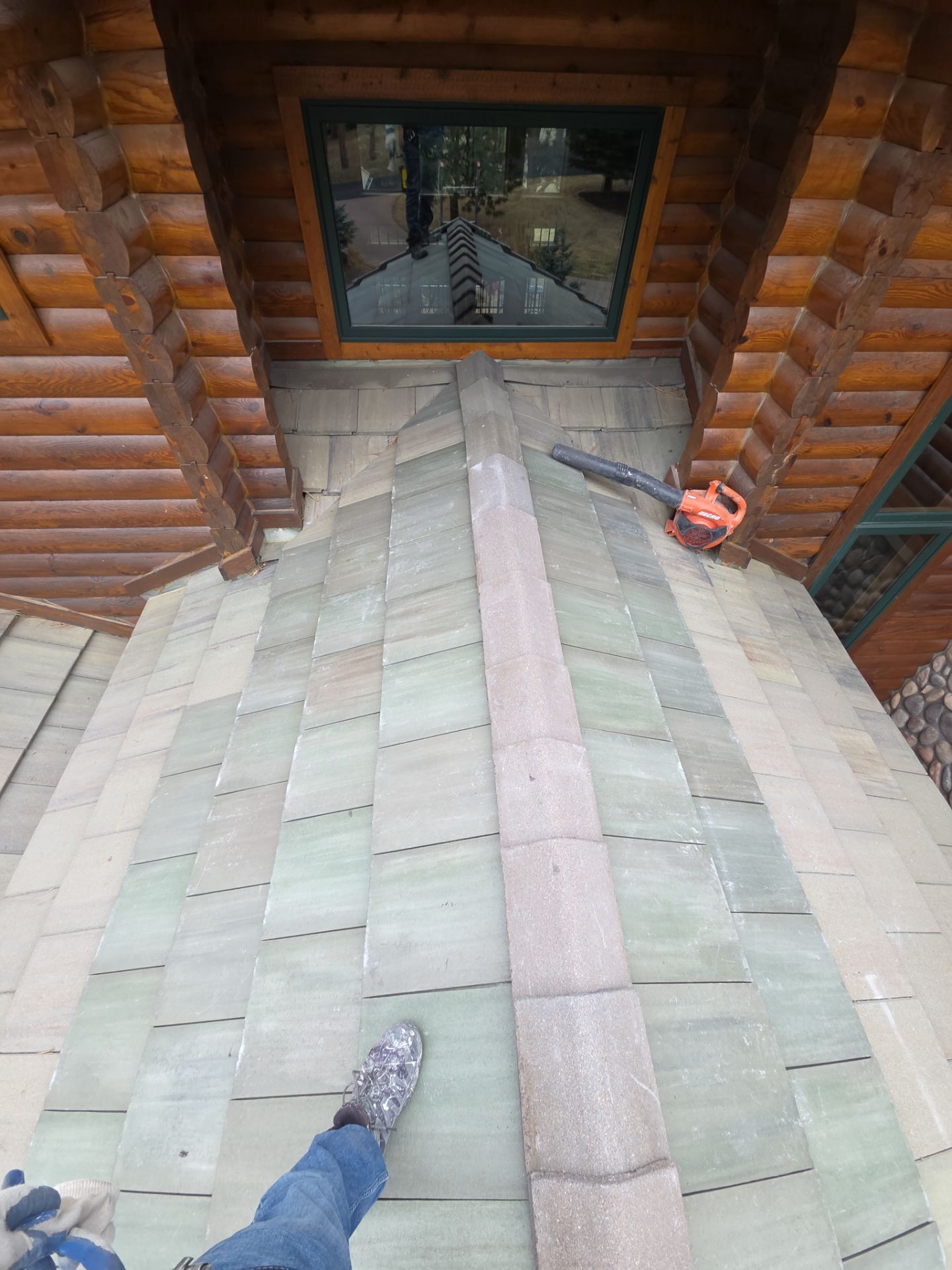 Tile Repair & New Gutters by RTP Roofing Company