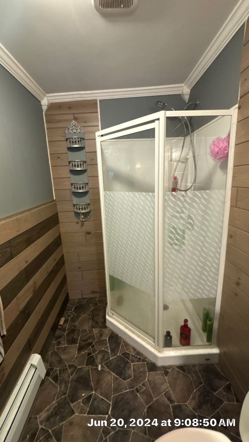 Neo Angle Shower Conversion in Monson, MA by Yankee Home Improvement