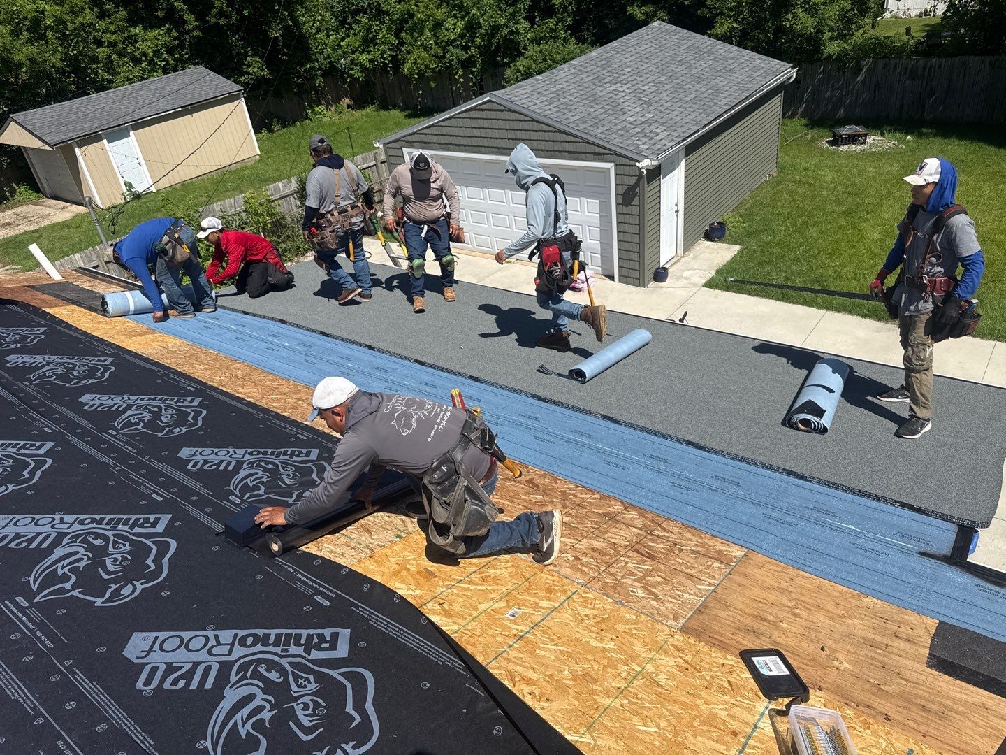 Roof Replacement using Owens Corning Tru Definitions by 180 Contractors