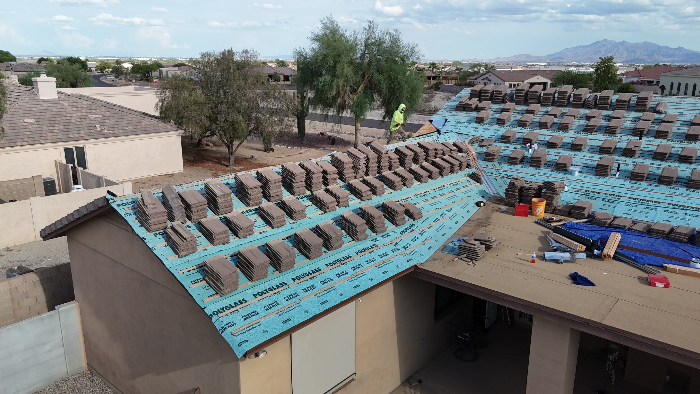 Project in Buckeye, AZ by Saint Roofing