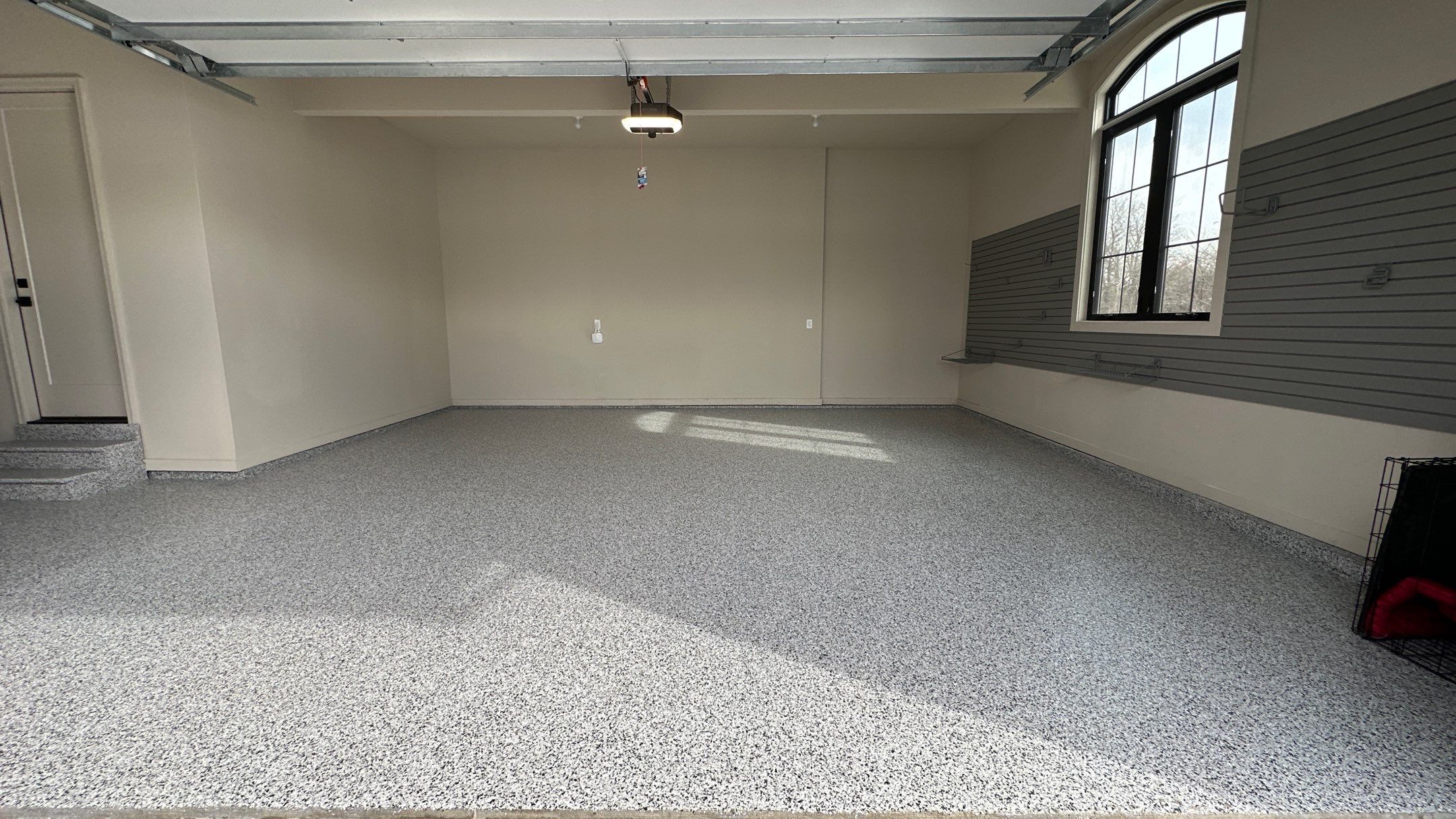 Tim S. added Cabinets and a Banner Garage Floor to his garage by Banner Garage