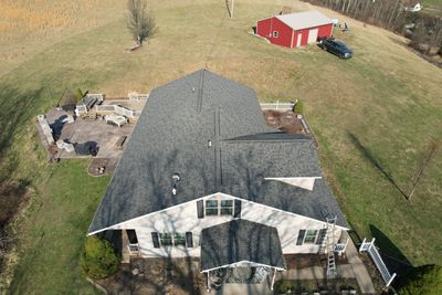 Residential Roofing Installation using GAF Timberline HDZ Charcoal