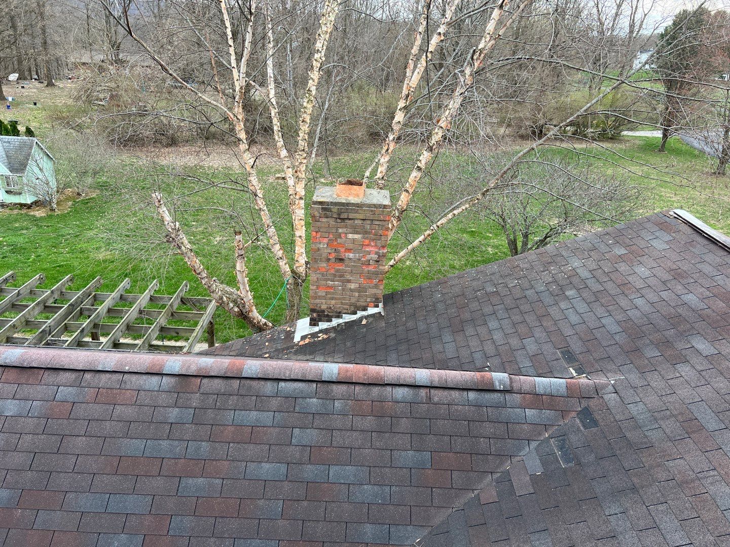 Residential Roofing Installation using Ownes Corning Brownwood Duration by Storm Contracting
