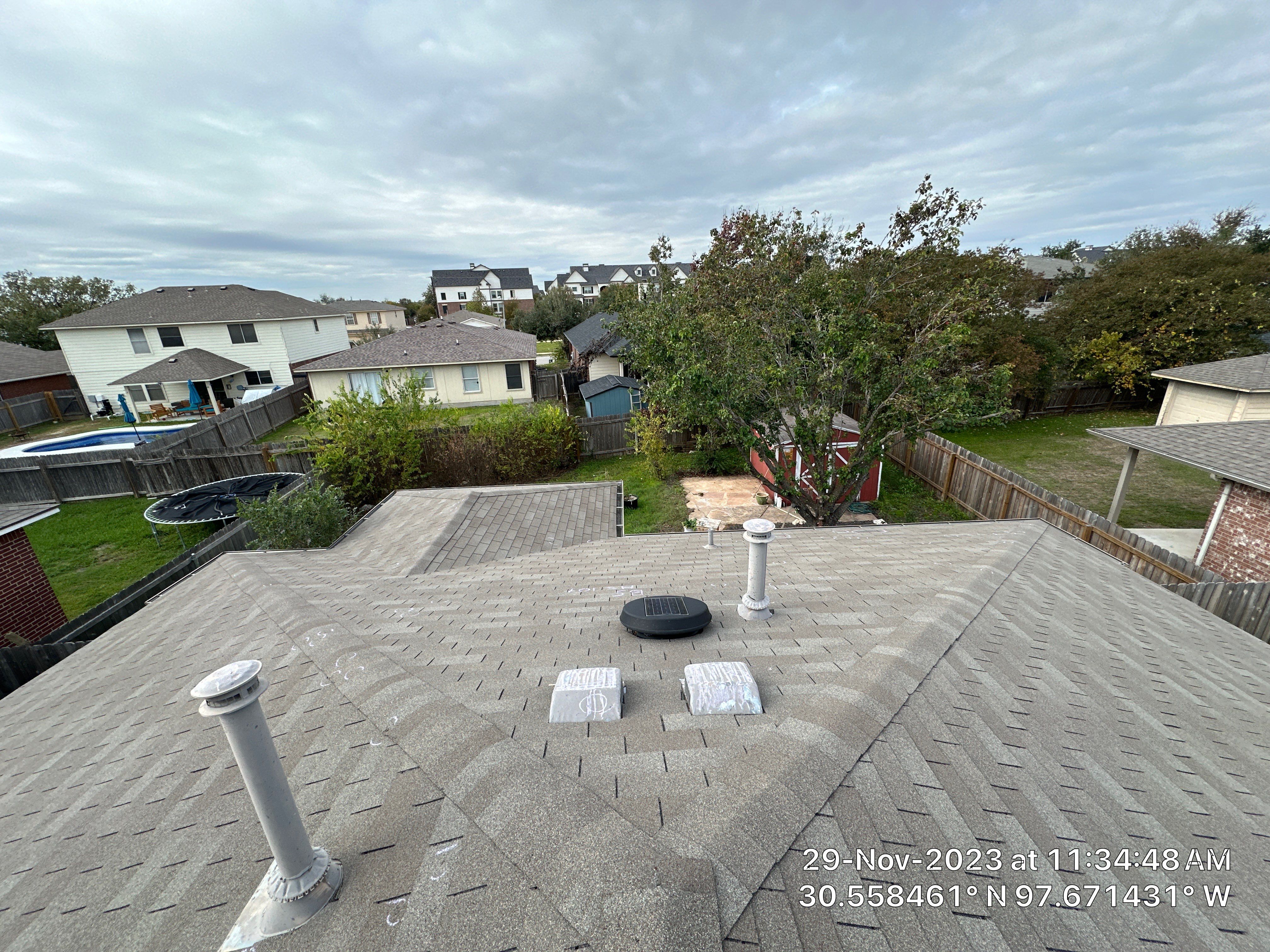 Round Rock Hail Damage Restoration and IKO Dynasty Roof Replacement by Caliber Restoration LLC