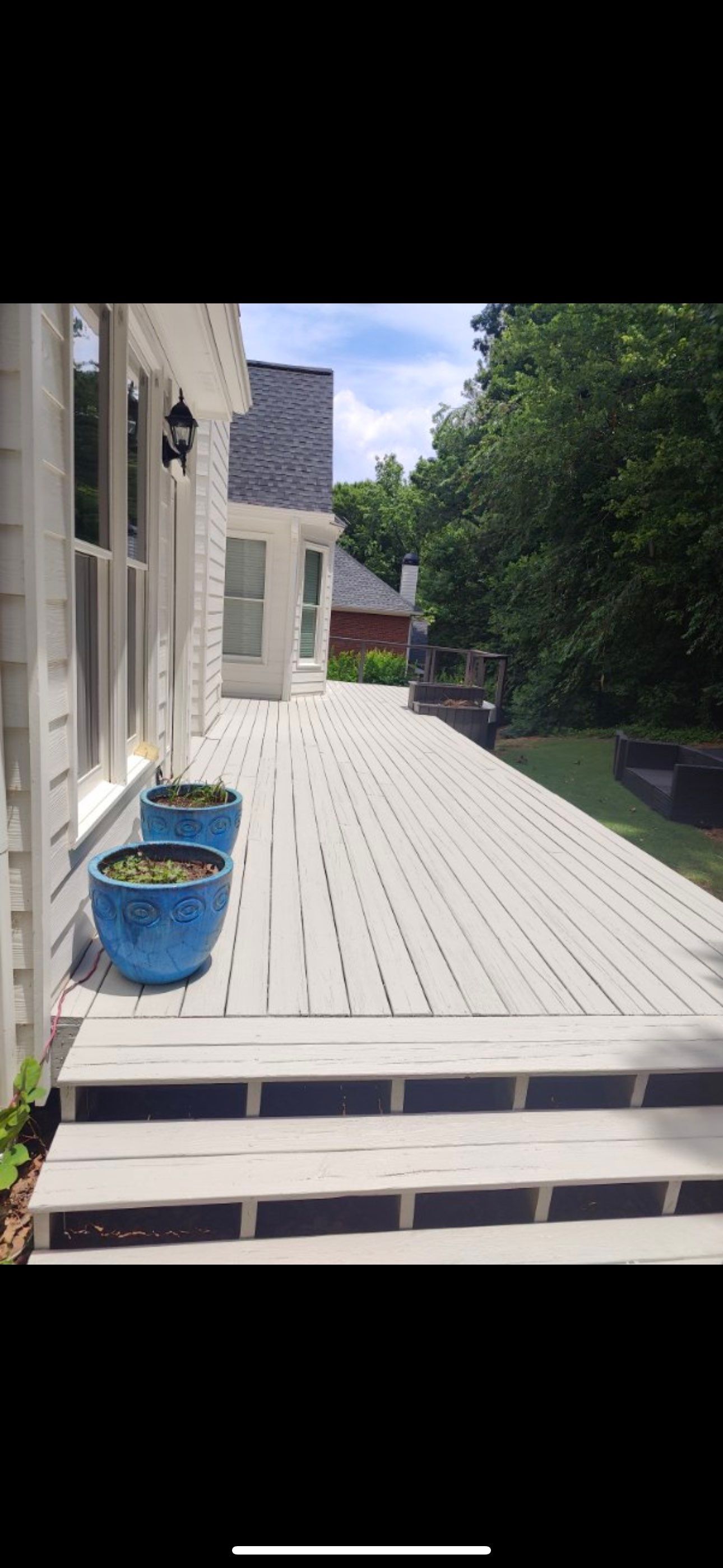 Multi-Level Deck and Residential Exterior Painting in Kennesaw by Swift Home Renovations
