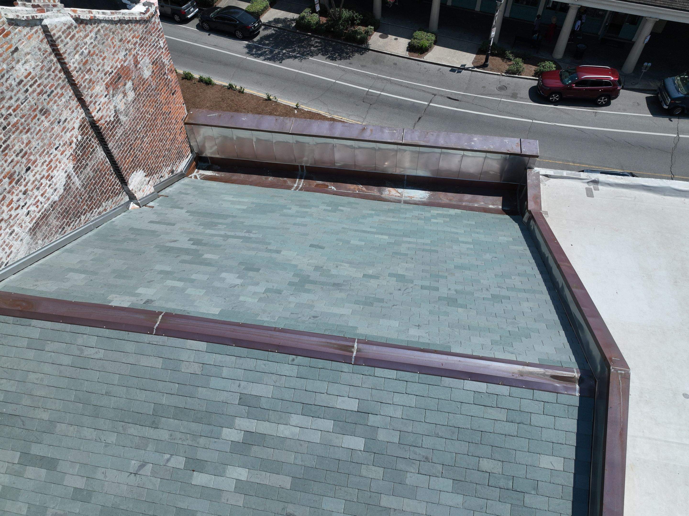 French Quarter Slate & Stainless Steel by Lapeyre Roofing