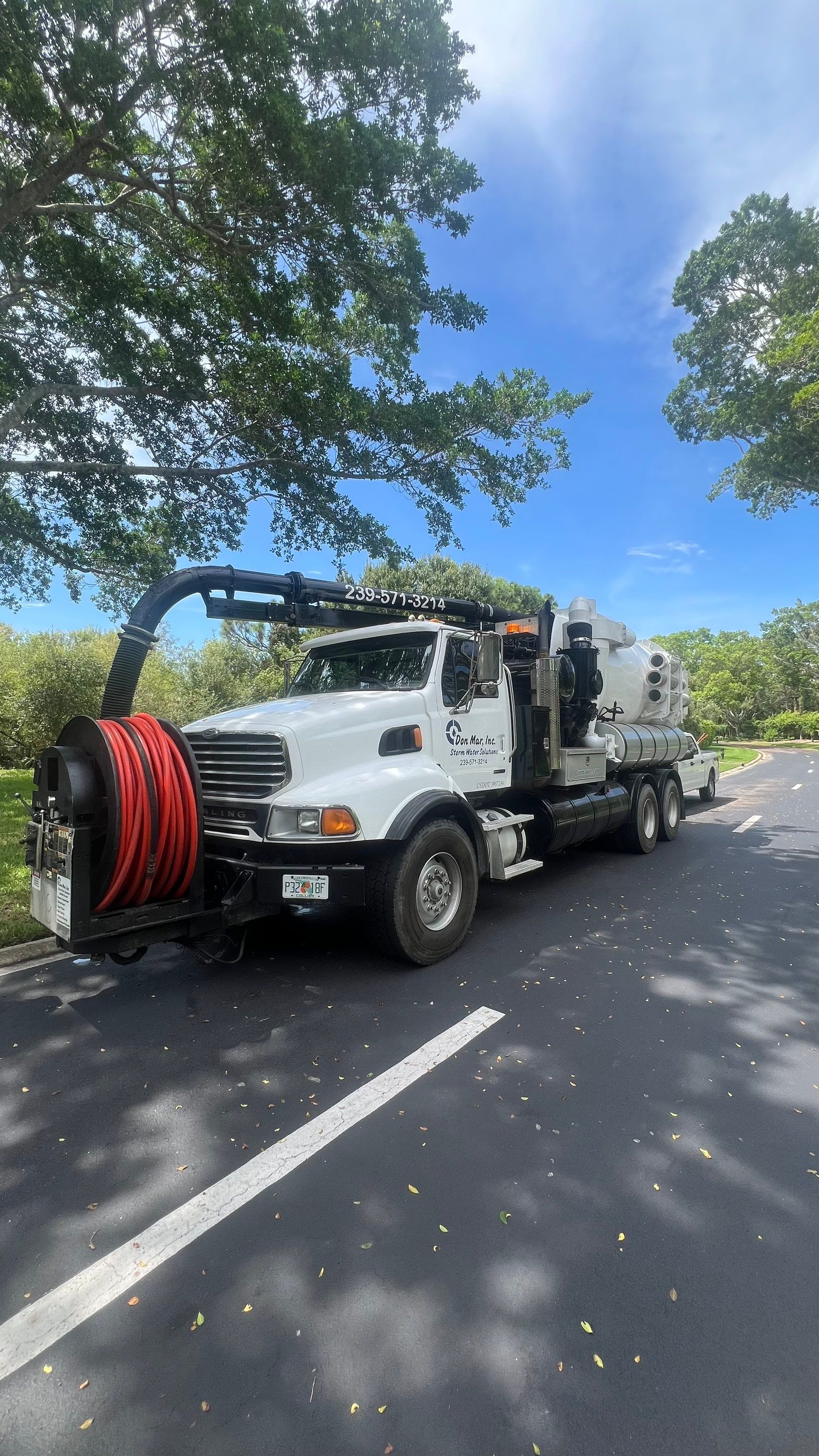 Naples Community Stormwater Catch Basin Cleaning by APS Power & Water