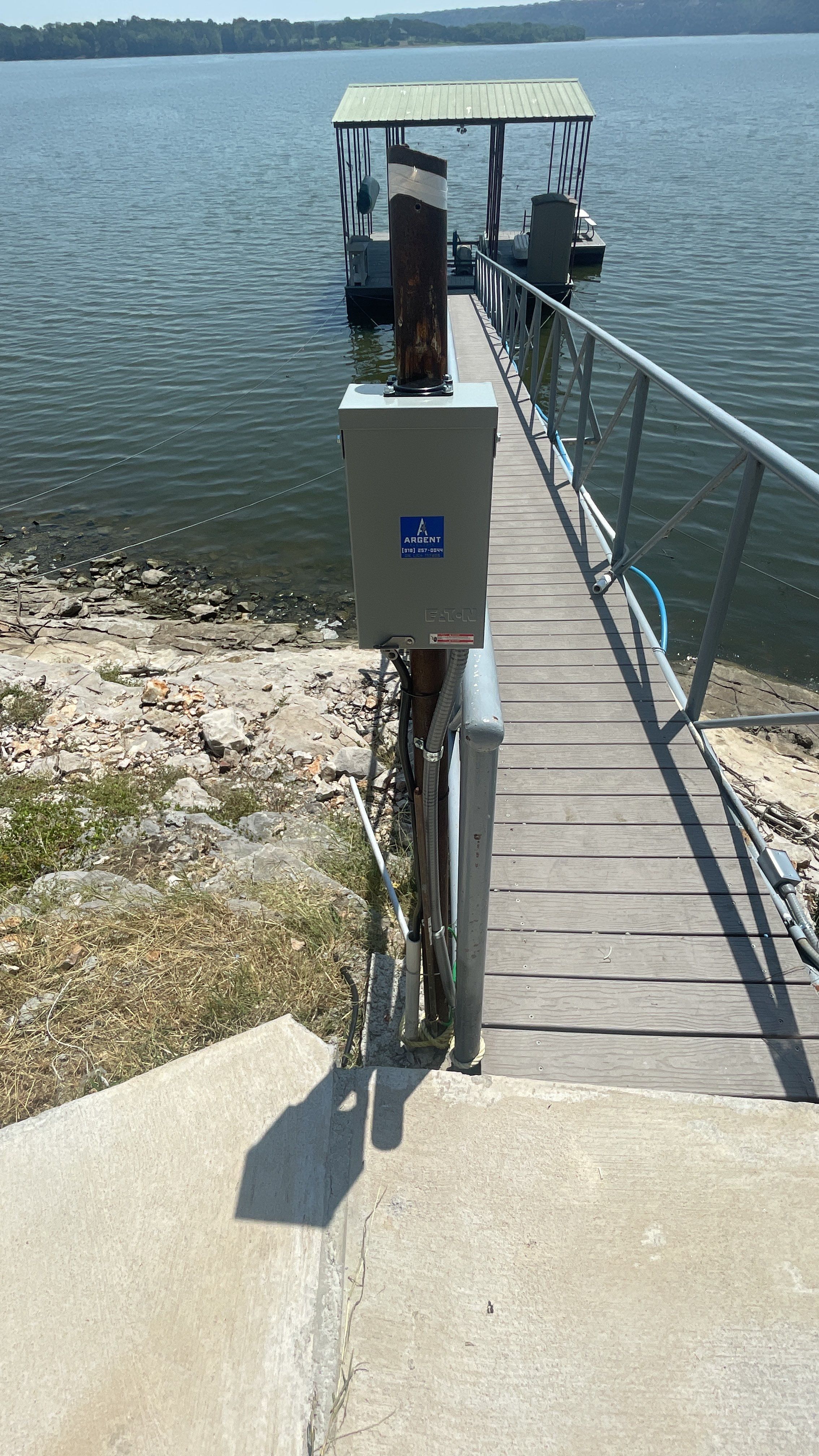 New Service to Dock by Argent Electric LLC