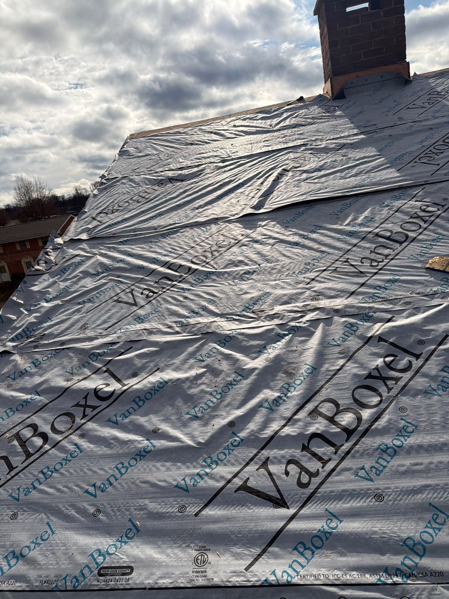 Residential Roofing Installation using GAF Timberline HDZ Mission Brown by Rainstoppers Roofing