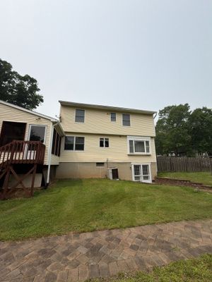 Window Cleaning in Flanders, NJ — Gallo Bros job photo
