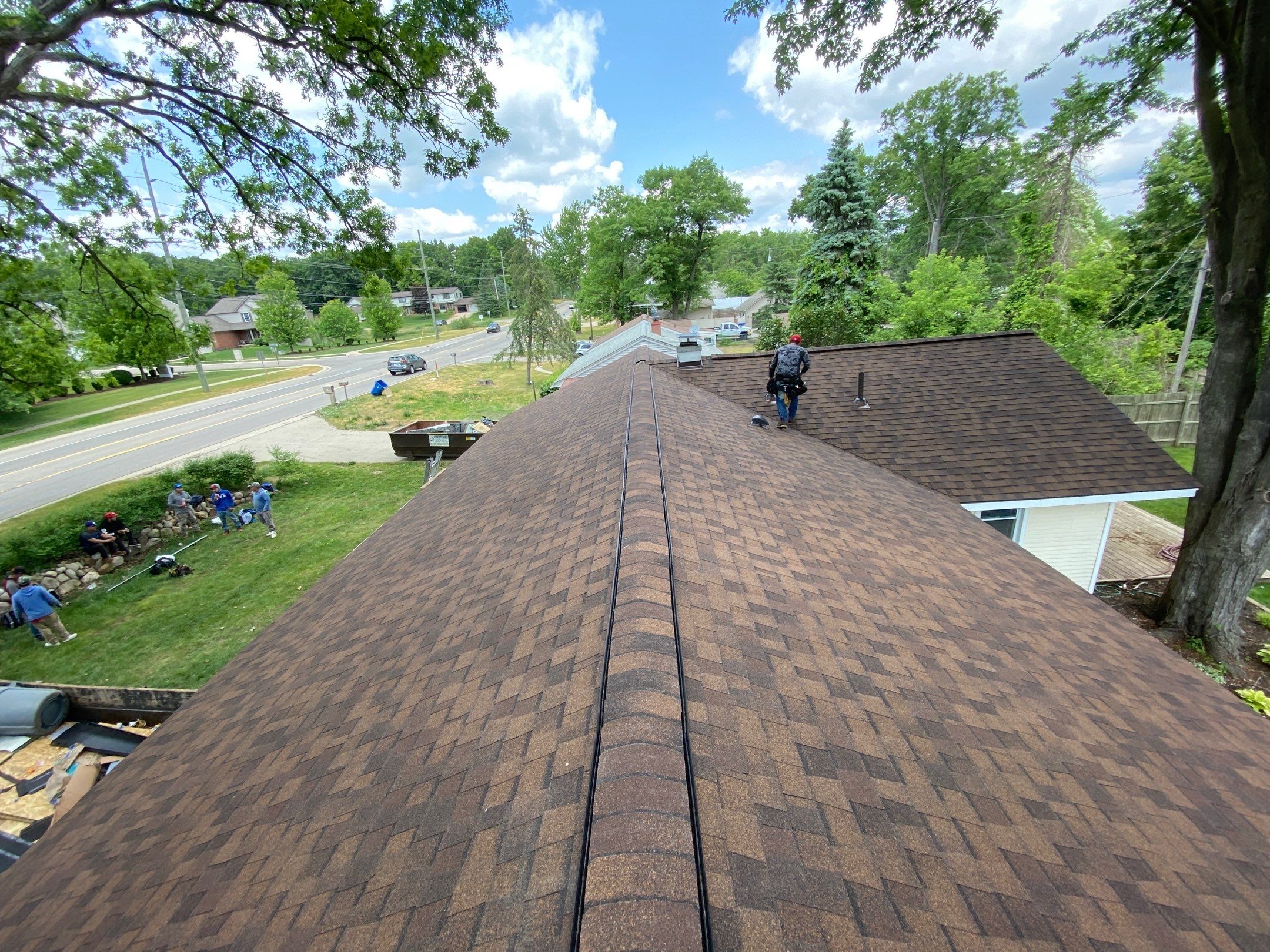 Roof Replacement using CertainTeed Landmark by 180 Contractors