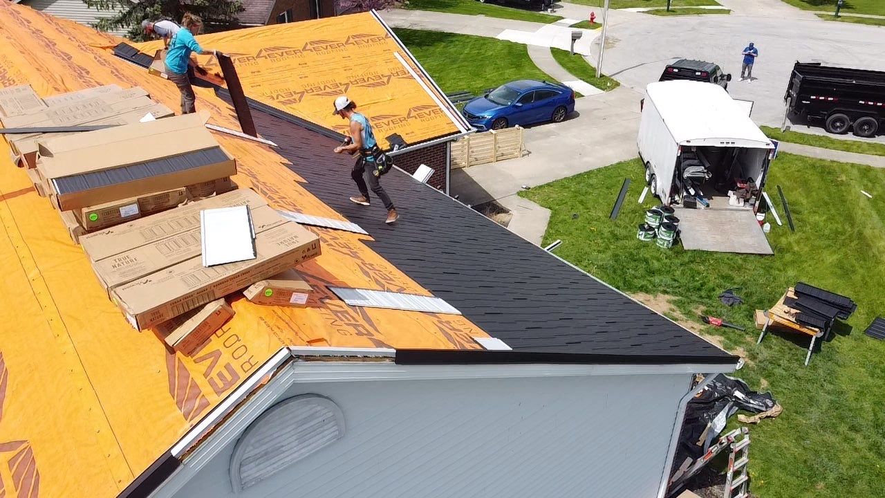 Metal Shingle Shake Roof Installation – Sidney, Ohio by 4Ever Metal Roofing